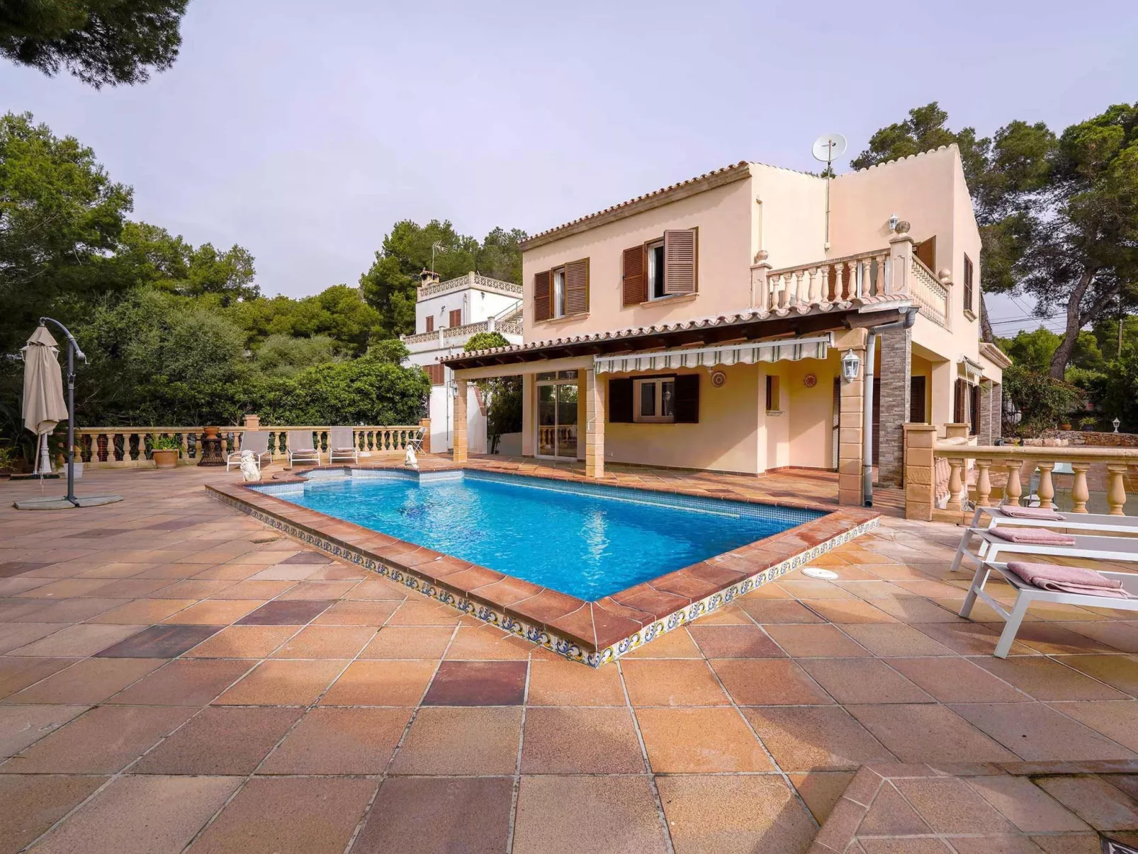 Mit Privatpool für 5 Personen  + 1 Kind ca. 210 m&sup2; in Cala Pi, Balearen (M