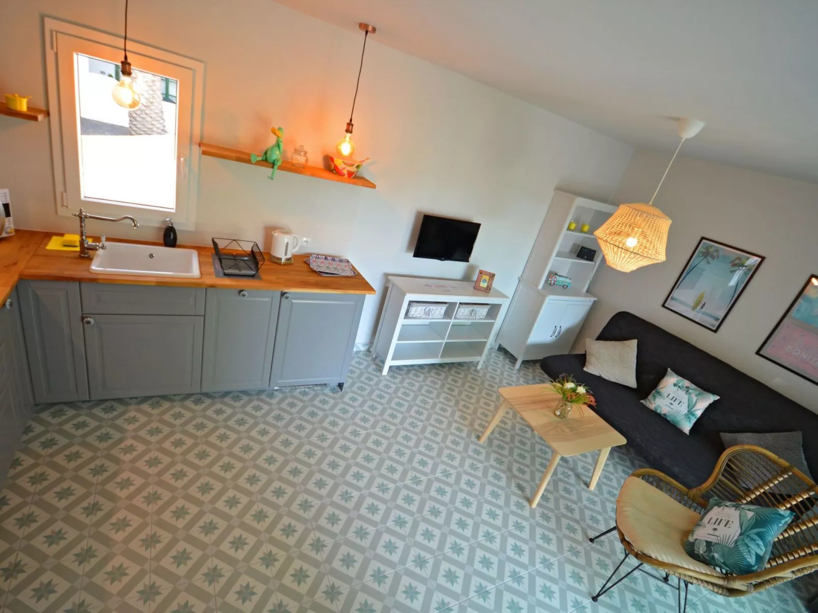 In Costa Calma mit Terrasse, gemeinsamem Pool und Grill