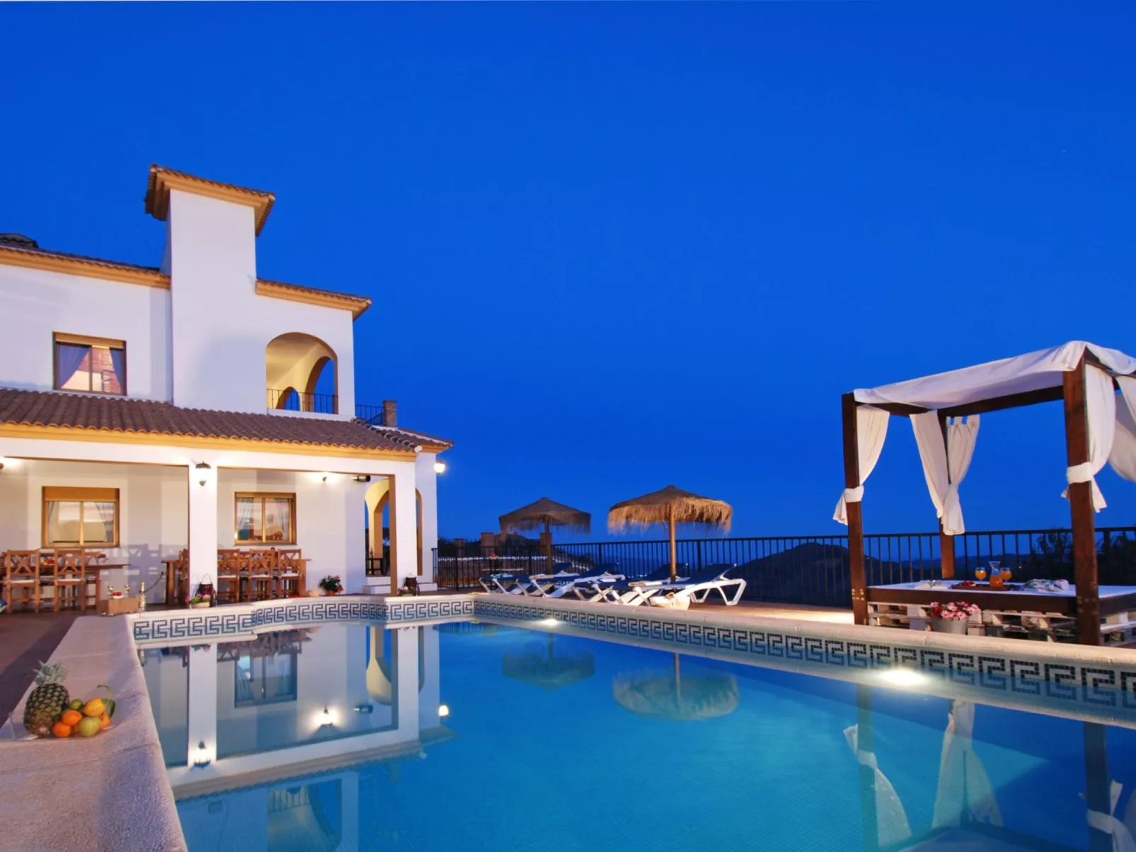 Villa José 2, beheizter Pool, Meerblick.