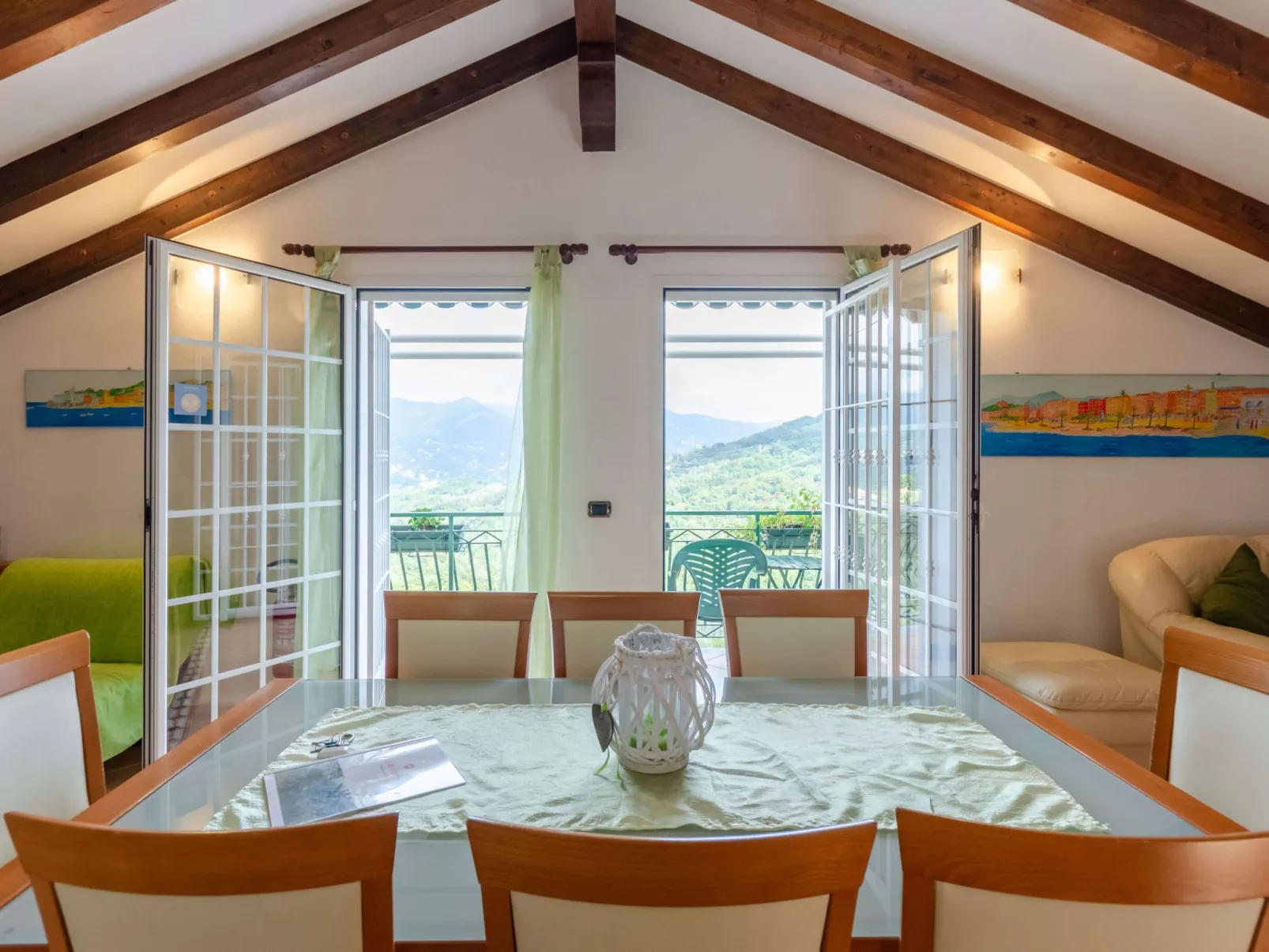 Ca du Pescou Charmantes Dachgeschoss in San Massimo