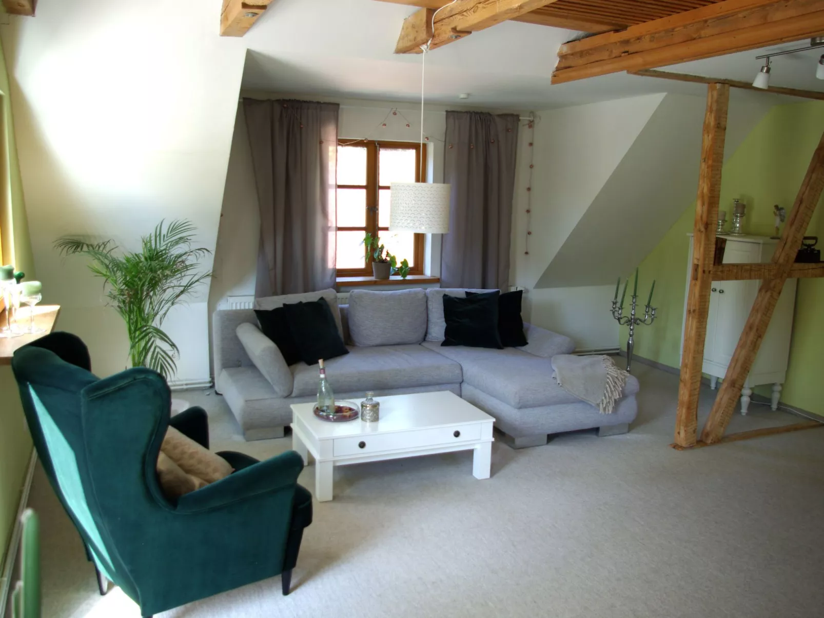 Große Ferienwohnung in Bleckede mit Großem Balkon