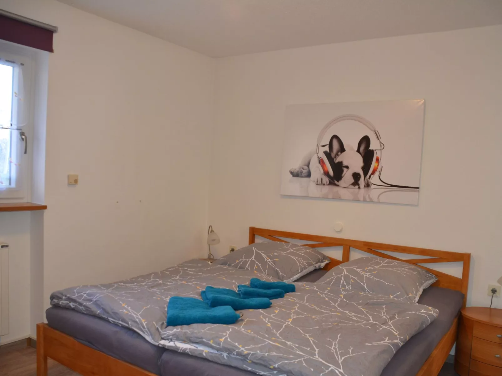 Gemütliche Wohnung in Berghäuser mit Kleinem Garten