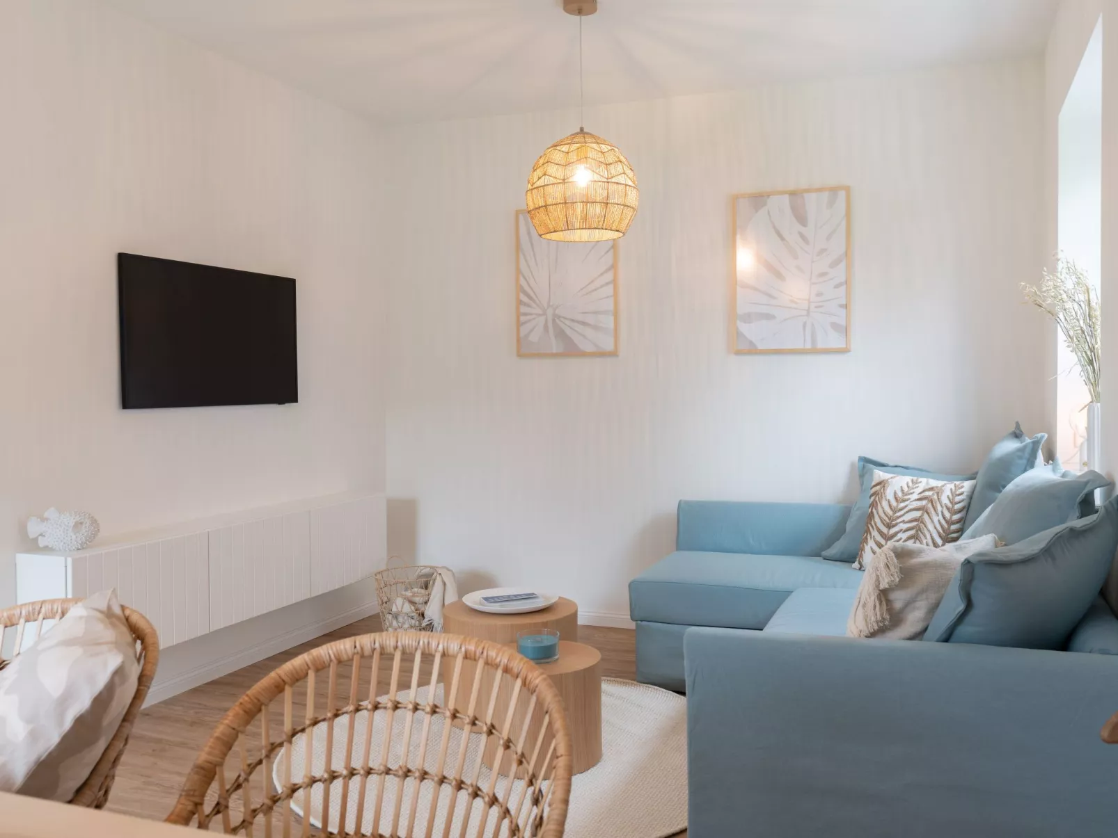 Küstenbutze - Modernes Apartment für 6 im Beach-Style mit vollausgestatteter Kü