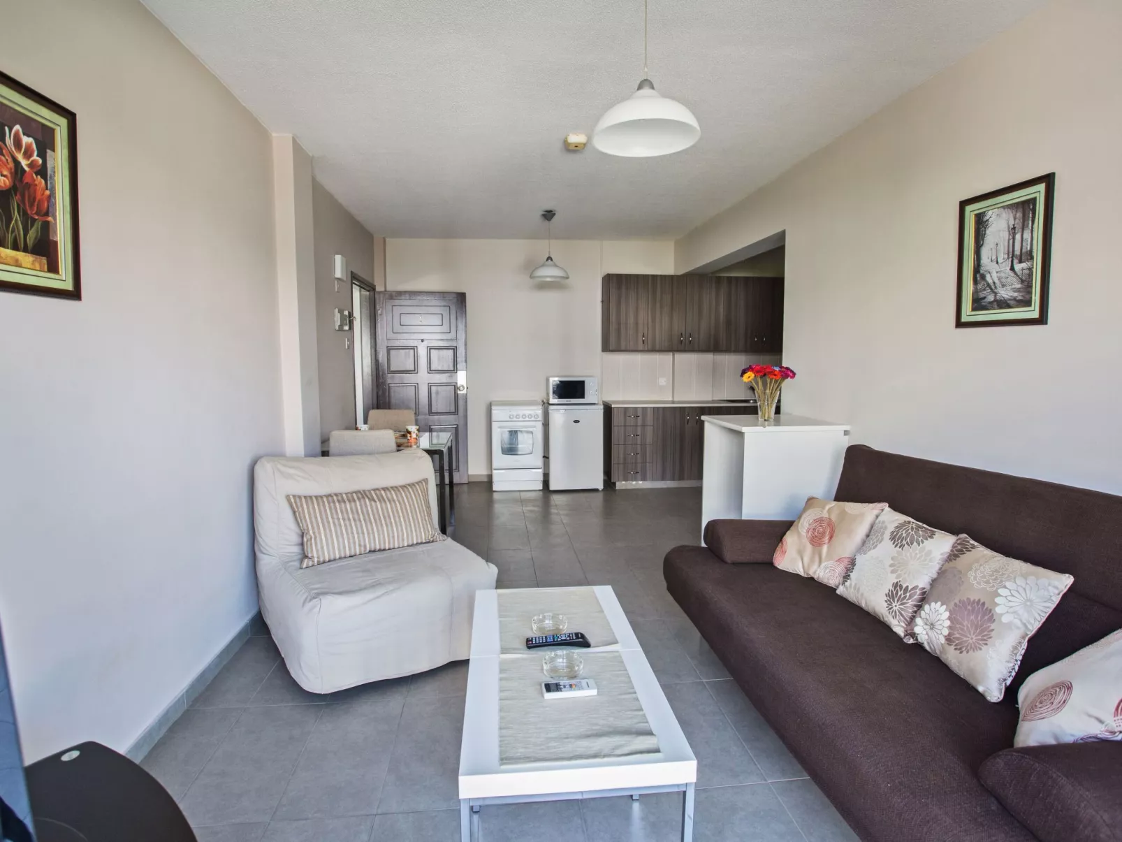 Gemütliche Wohnung mit schönem Balkon