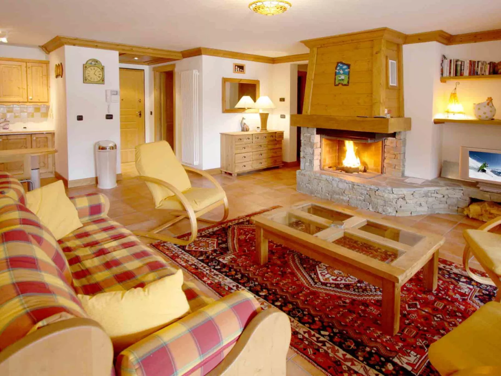 Charmante Wohnung in Chamonix mit Südbalkon und Blick auf den Blanc