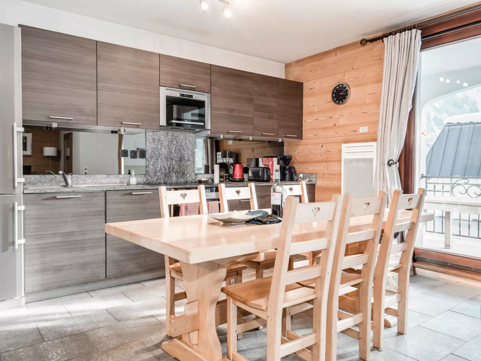 Wohnung in Chamonix mit sonnigem Balkon und toller Aussicht