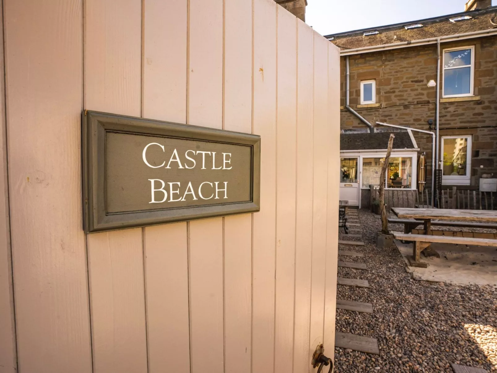 Viktorianische Villa mit Strandblick