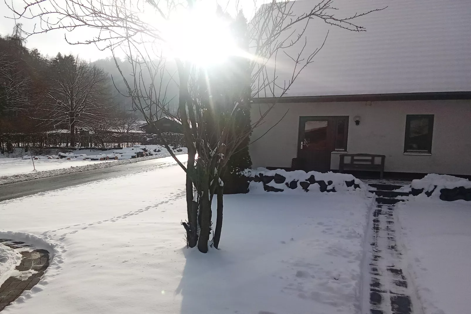 Am Ferienbauernhof - FW 1-Gebied winter 1km