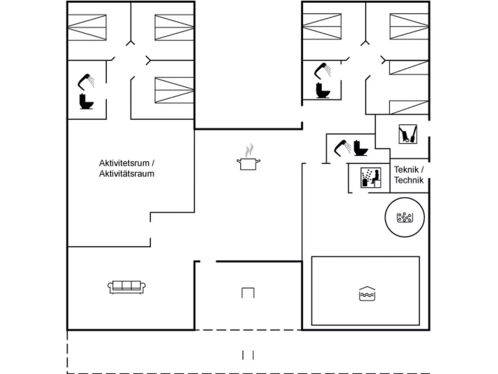 "Menja" - 1.4km from the sea