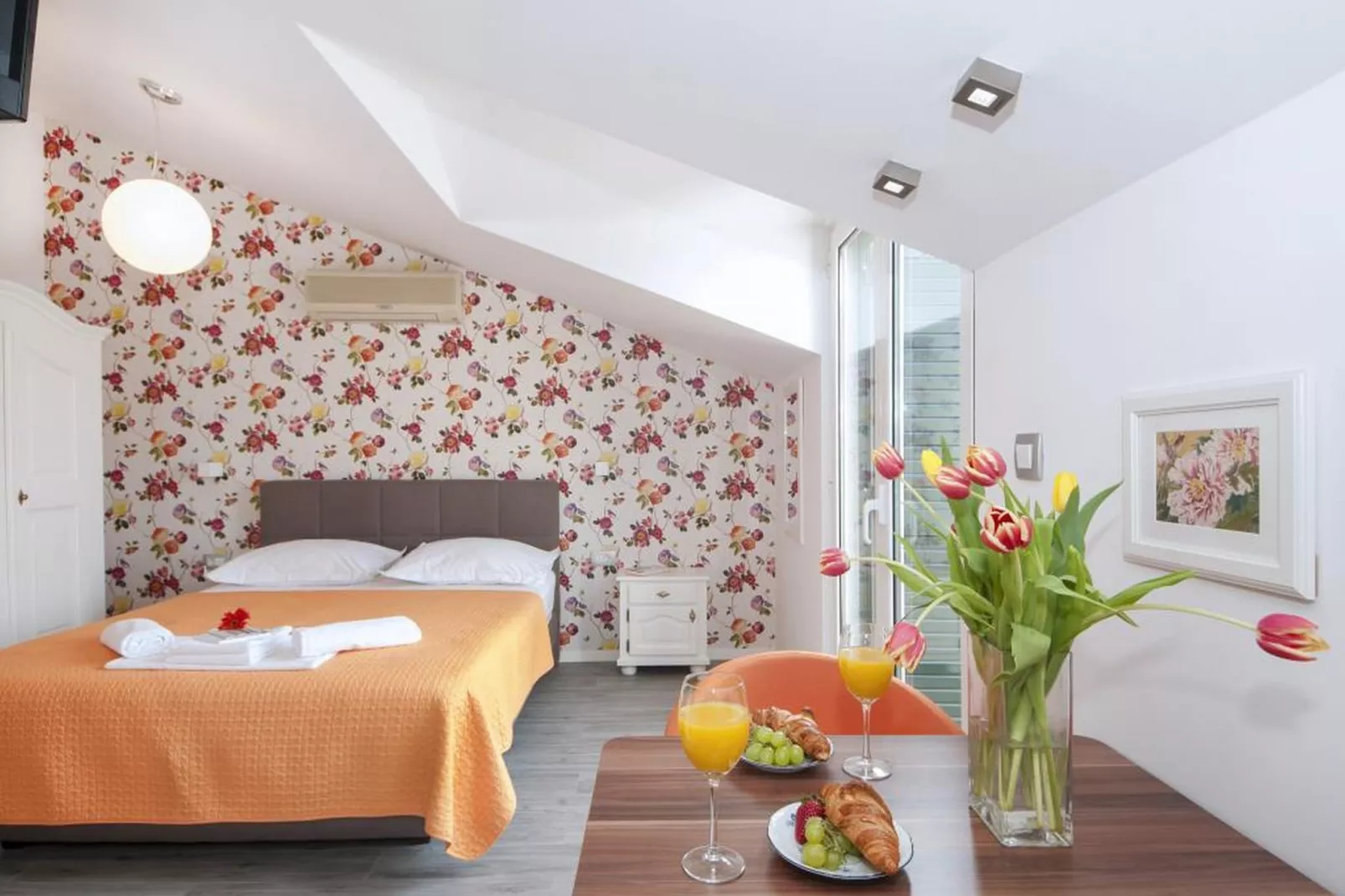 Apartments Villa Angela - Studio Apartment with Balcony and Sea View (Dajana)