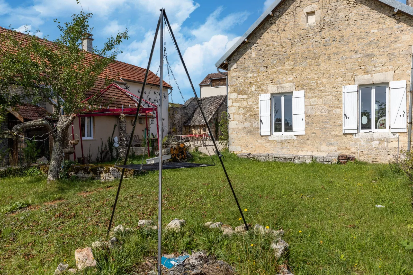 LE GITE DE MOLESME/PETIT-Tuinen zomer