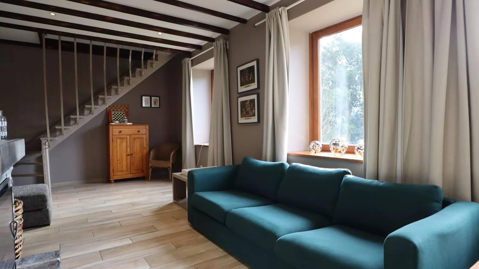 Gite de Montaigle - Woonkamer