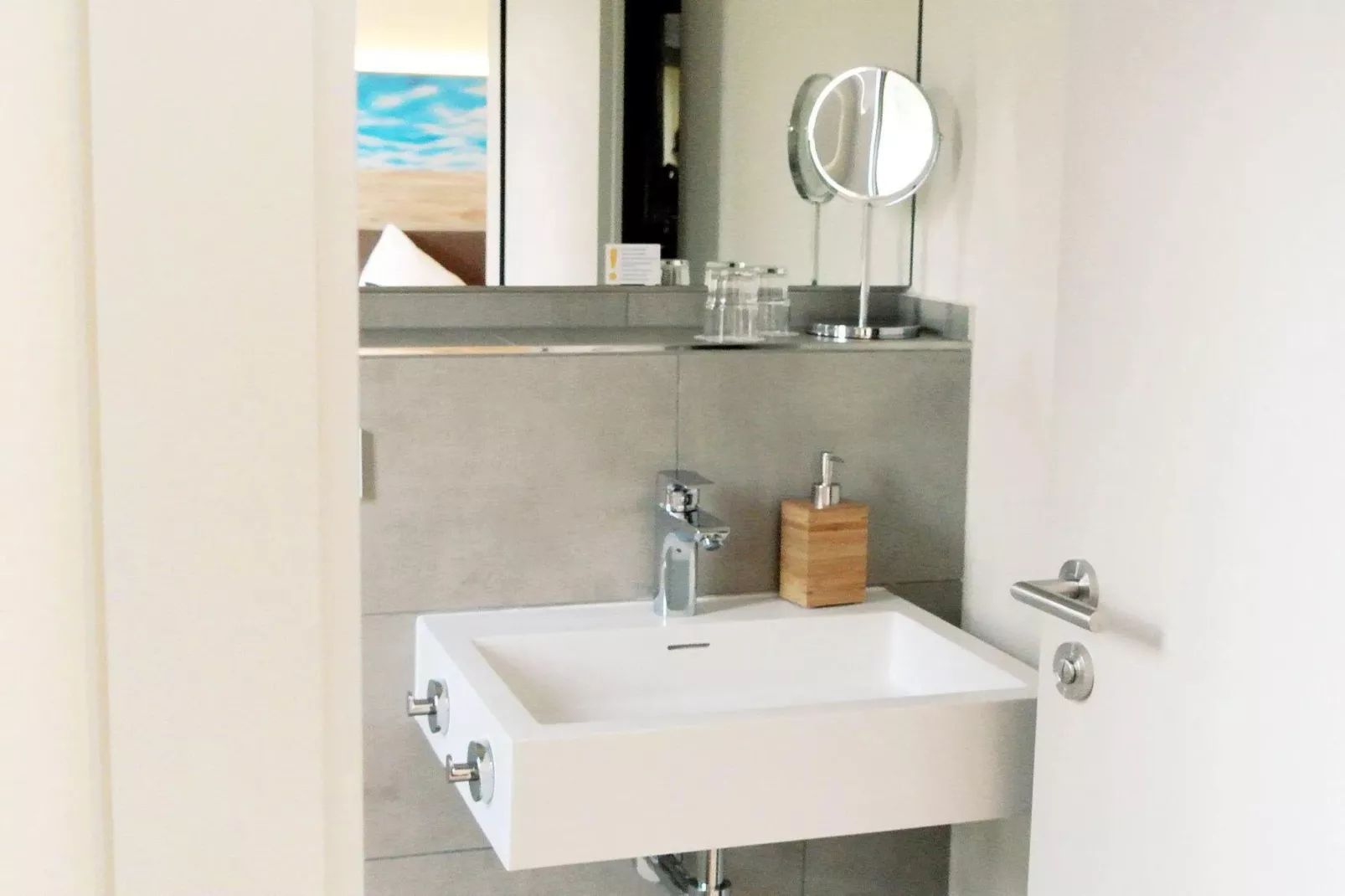 Superior Double Room with Balcony-Badkamer