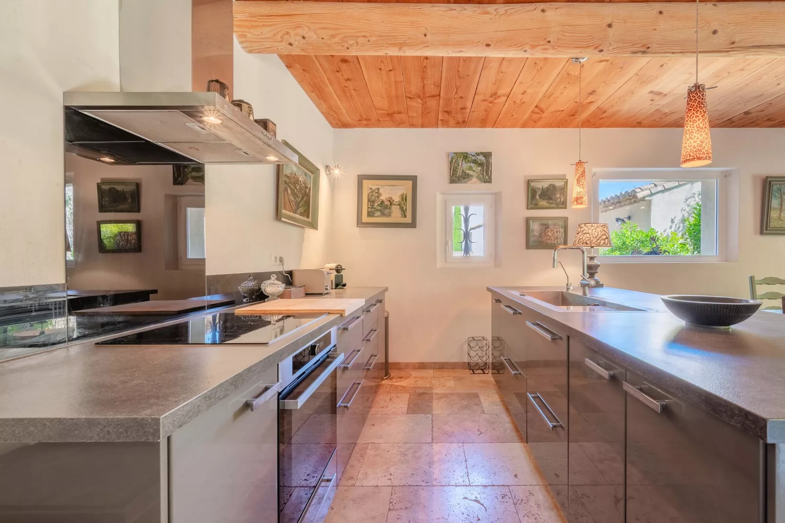 Mas authentique à Paradou Alpilles-Keuken