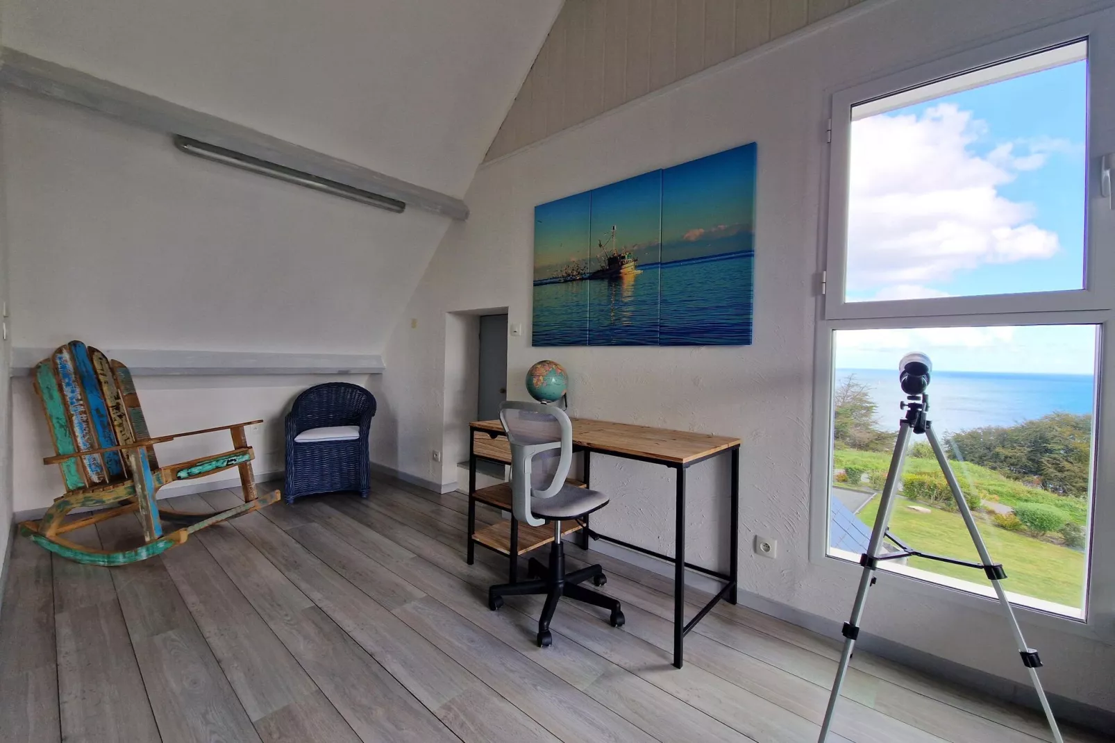 Villa tout confort avec magnifique vue mer à 300 m de la plage Plouha-Binnen