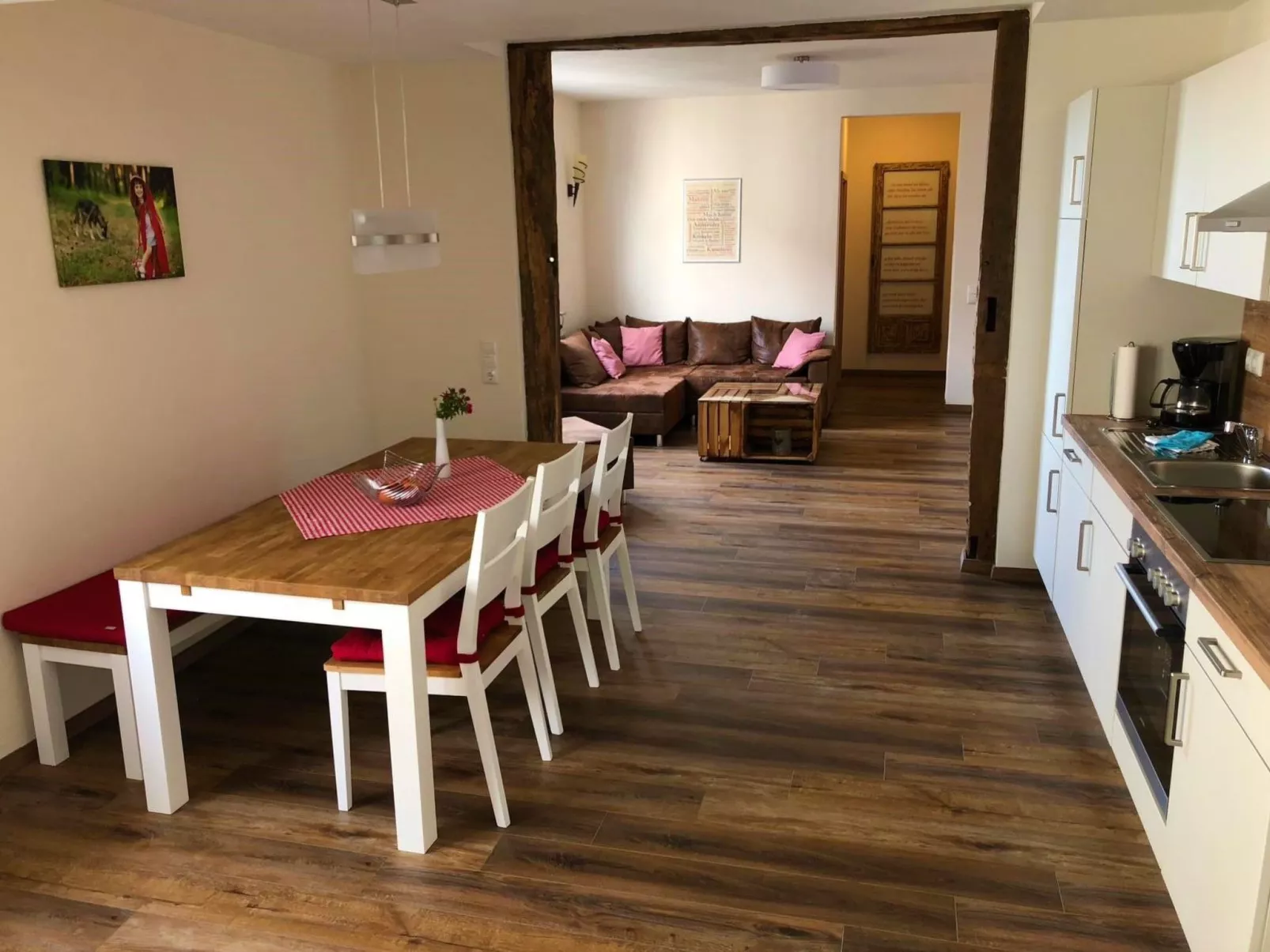 Rollstuhlgerechte Ferienwohnung Rotkäppchen