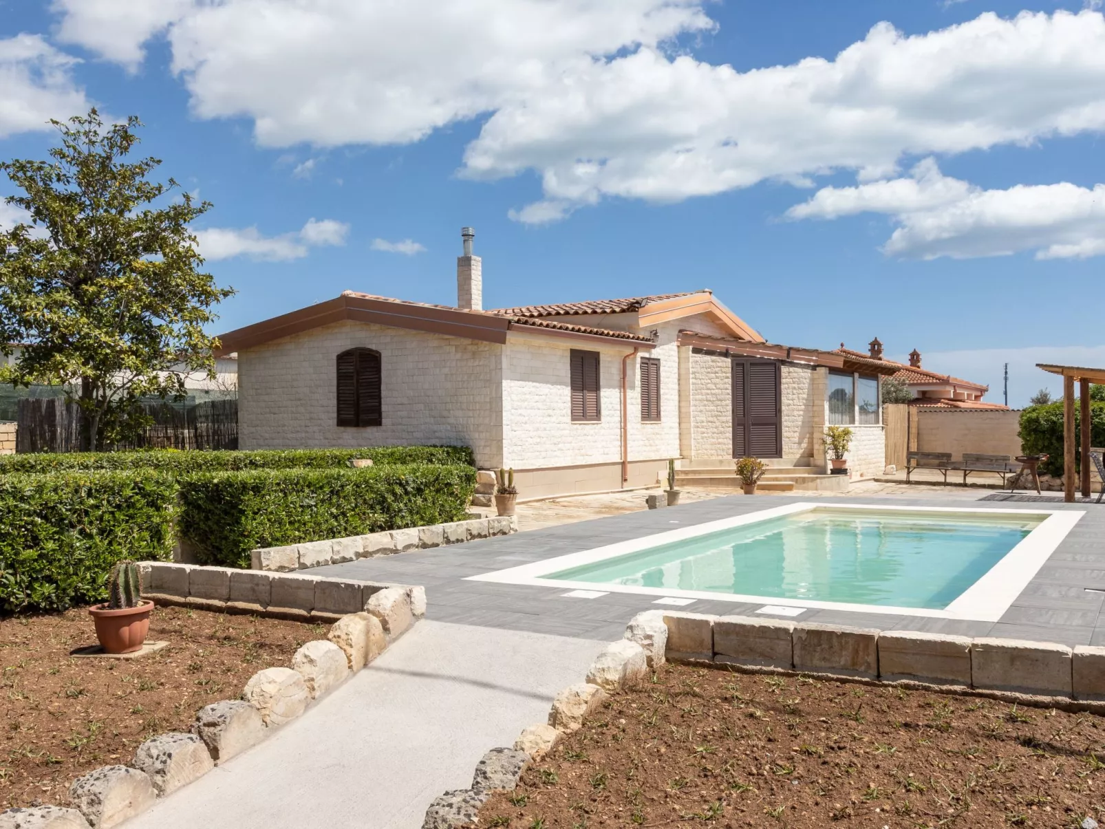 Villa Scrusciu Ri Mari, privater Pool, Noto