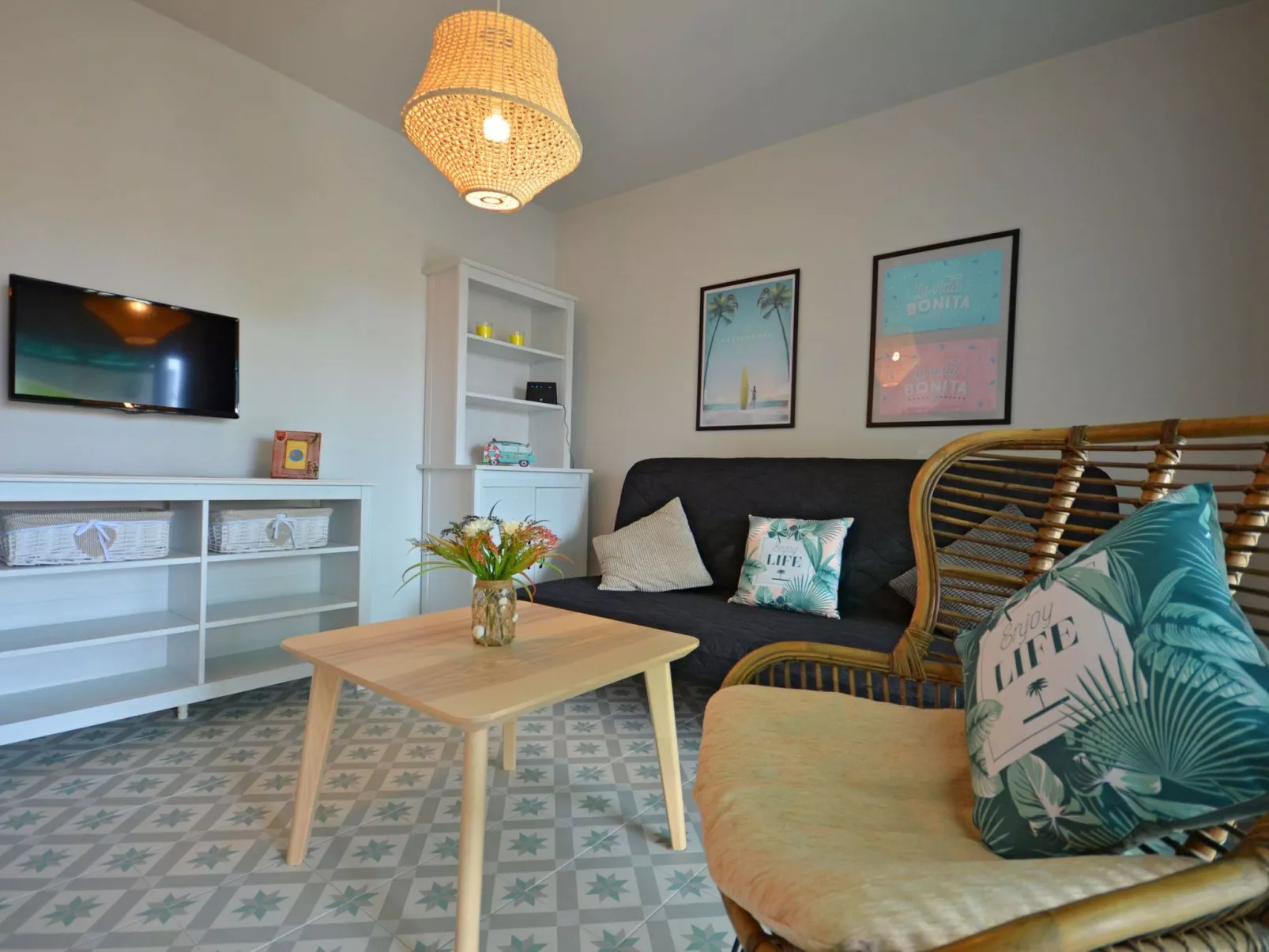 In Costa Calma mit Terrasse, gemeinsamem Pool und Grill