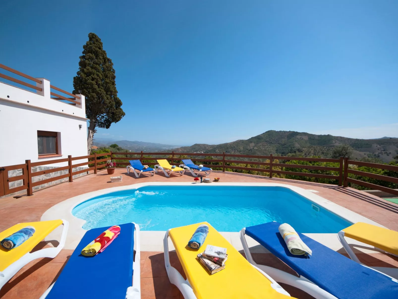 Villa La Noria, mit privatem Pool, Wifi, Garten