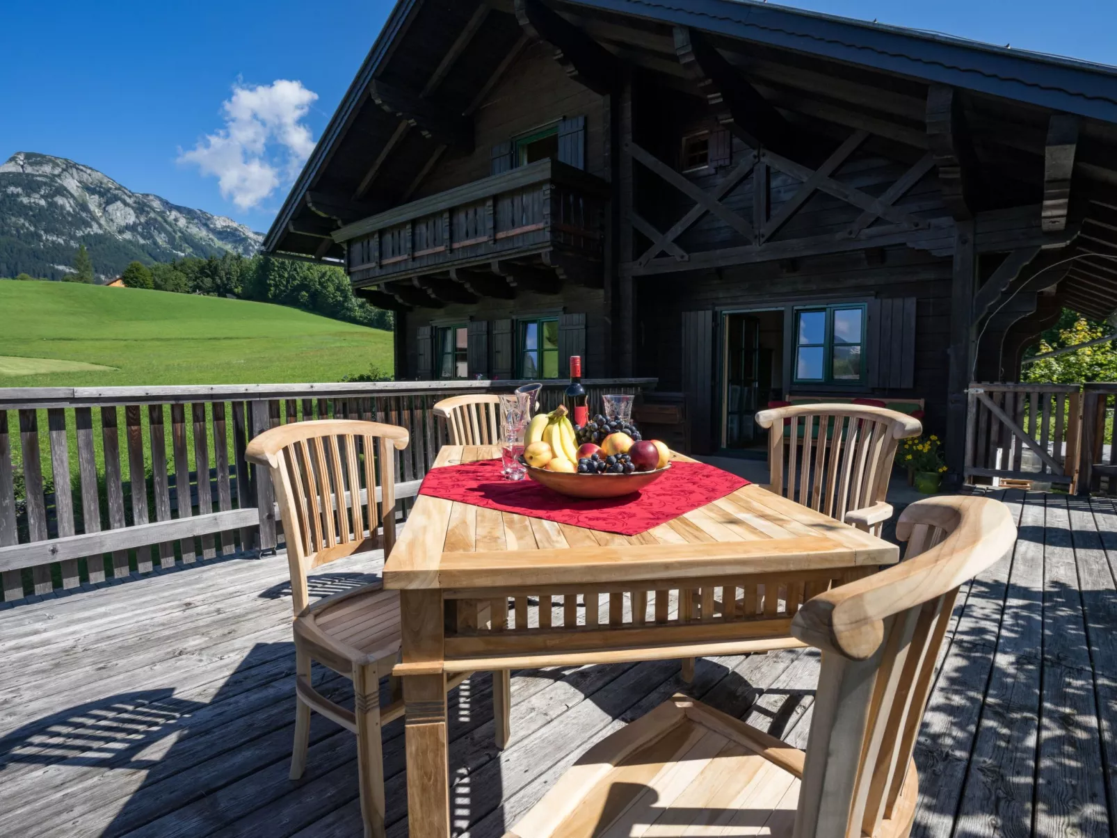 Erhöhte und ruhige Lage am Ortsrand von Bad Aussee