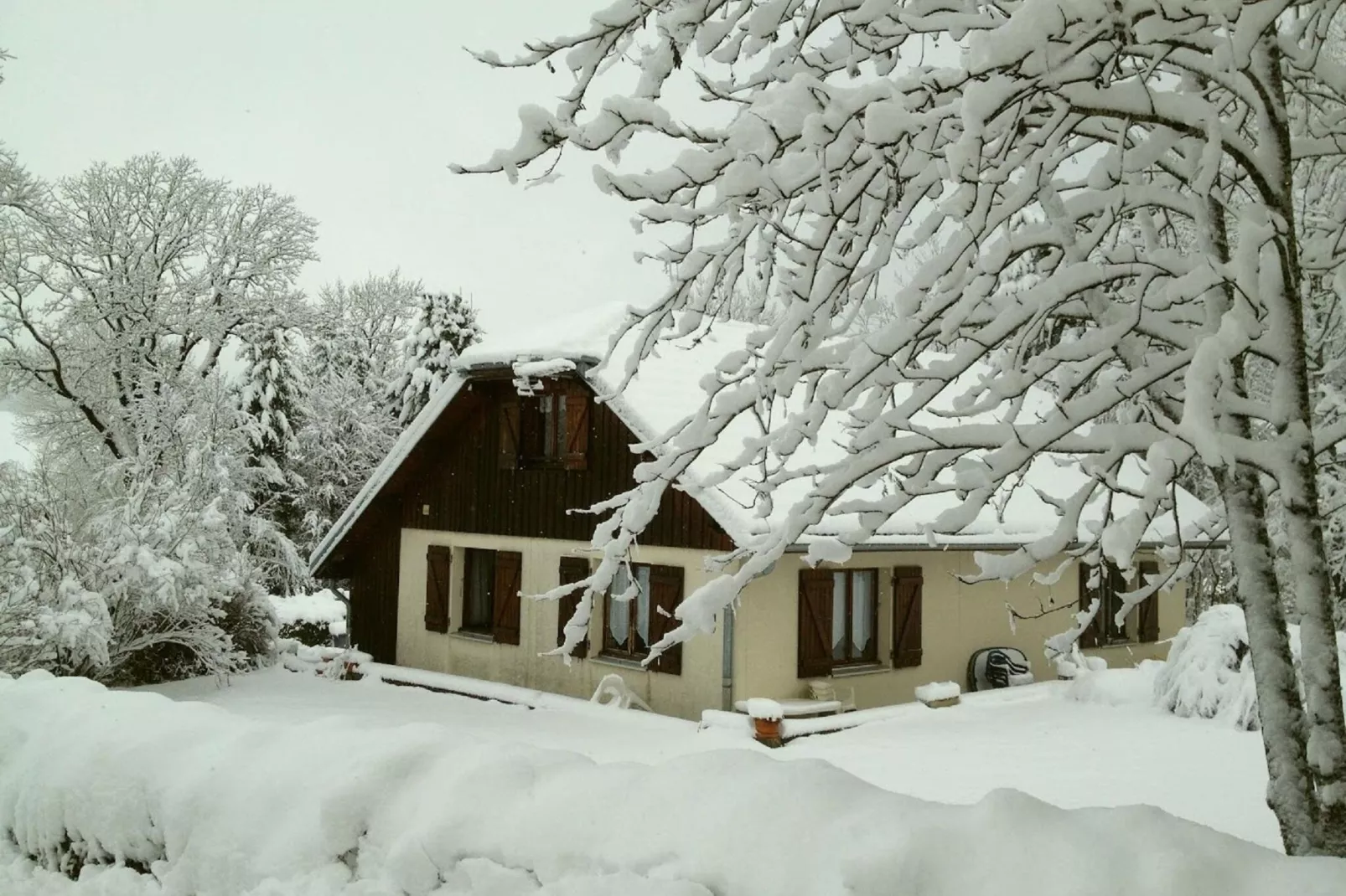 Gîte de la Marandine-Exterieur winter