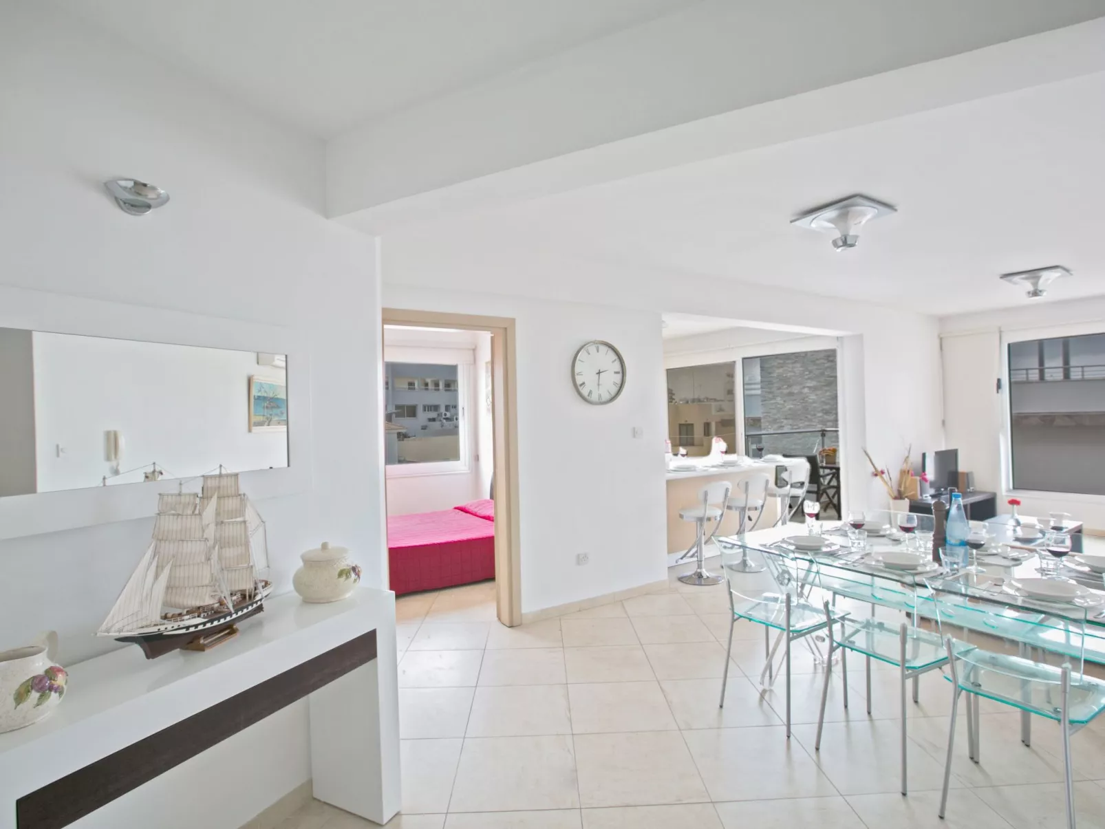 Schöne Wohnung am Meer