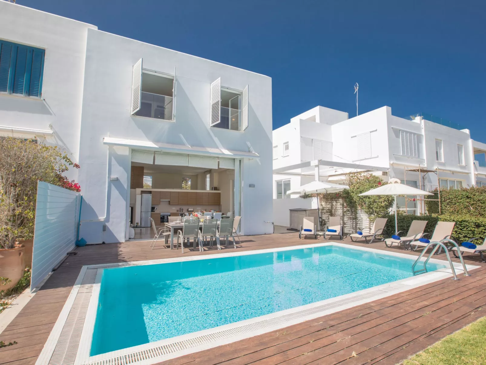 Haus in Protaras mit Pool und Meerblick