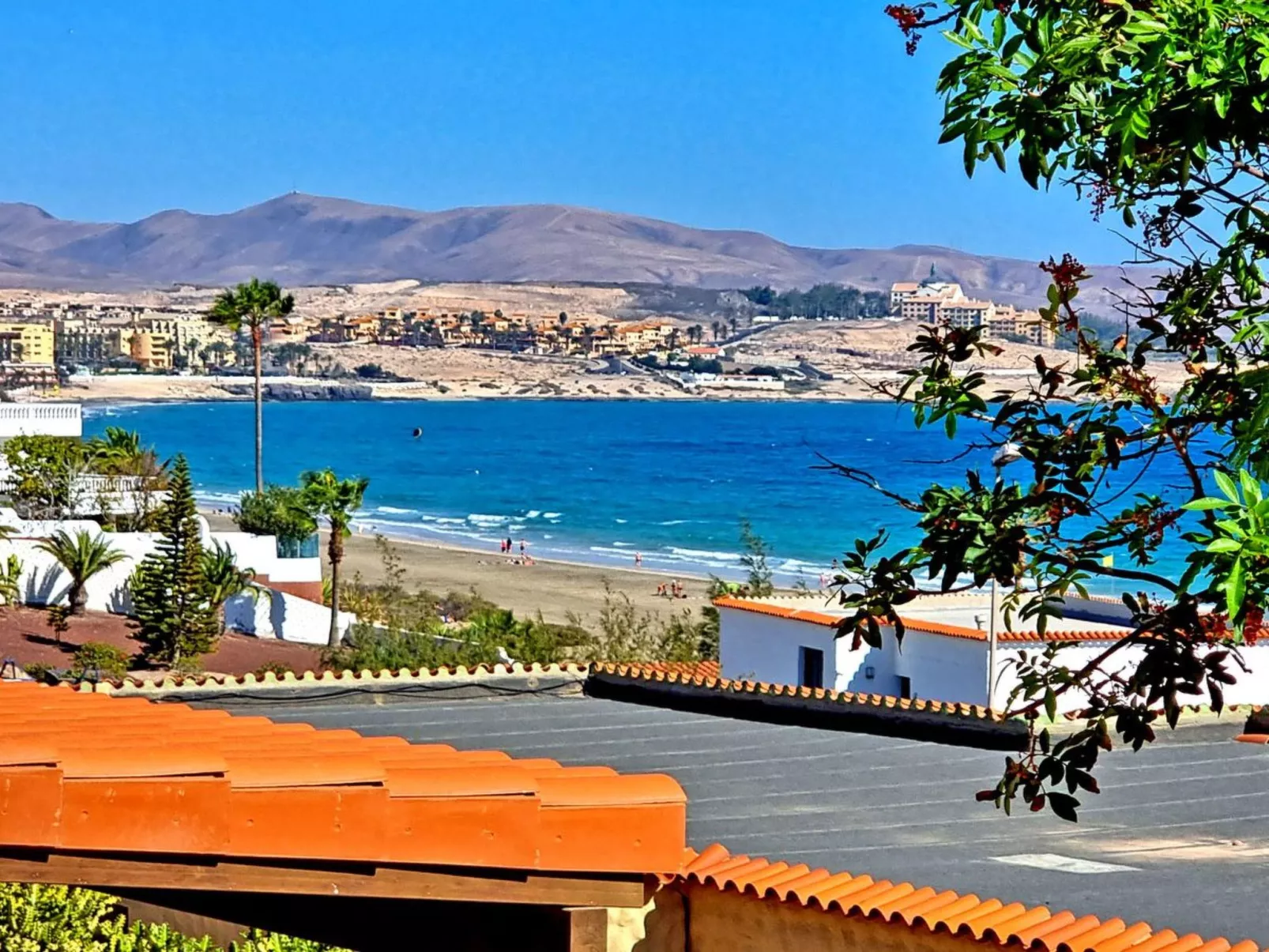 Charmantes Appartement in Costa Calma mit Terrasse und gemeinsamem Pool