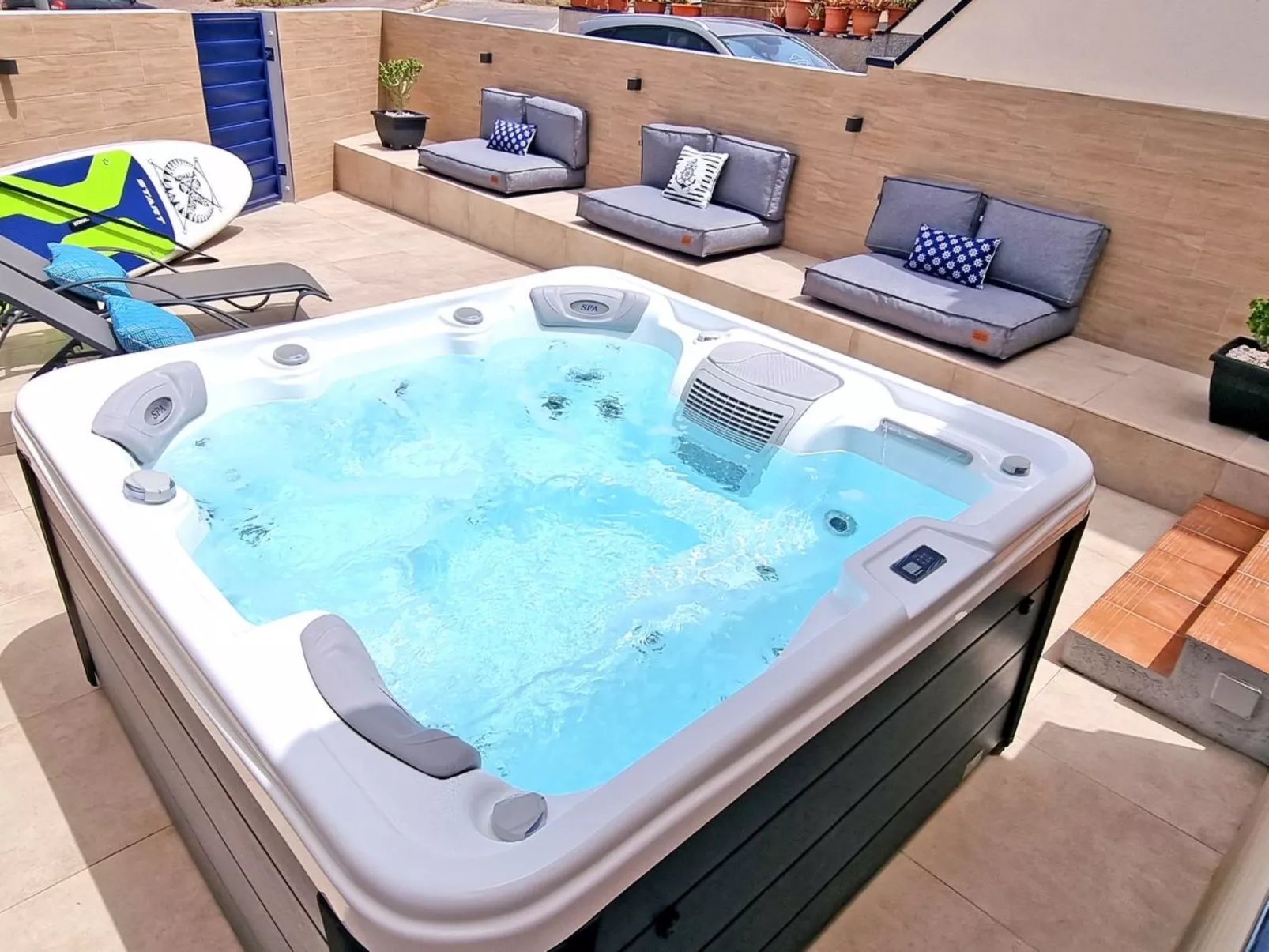 Komfortables Ferienhaus in Pájara mit Privatem Pool und Meerblick