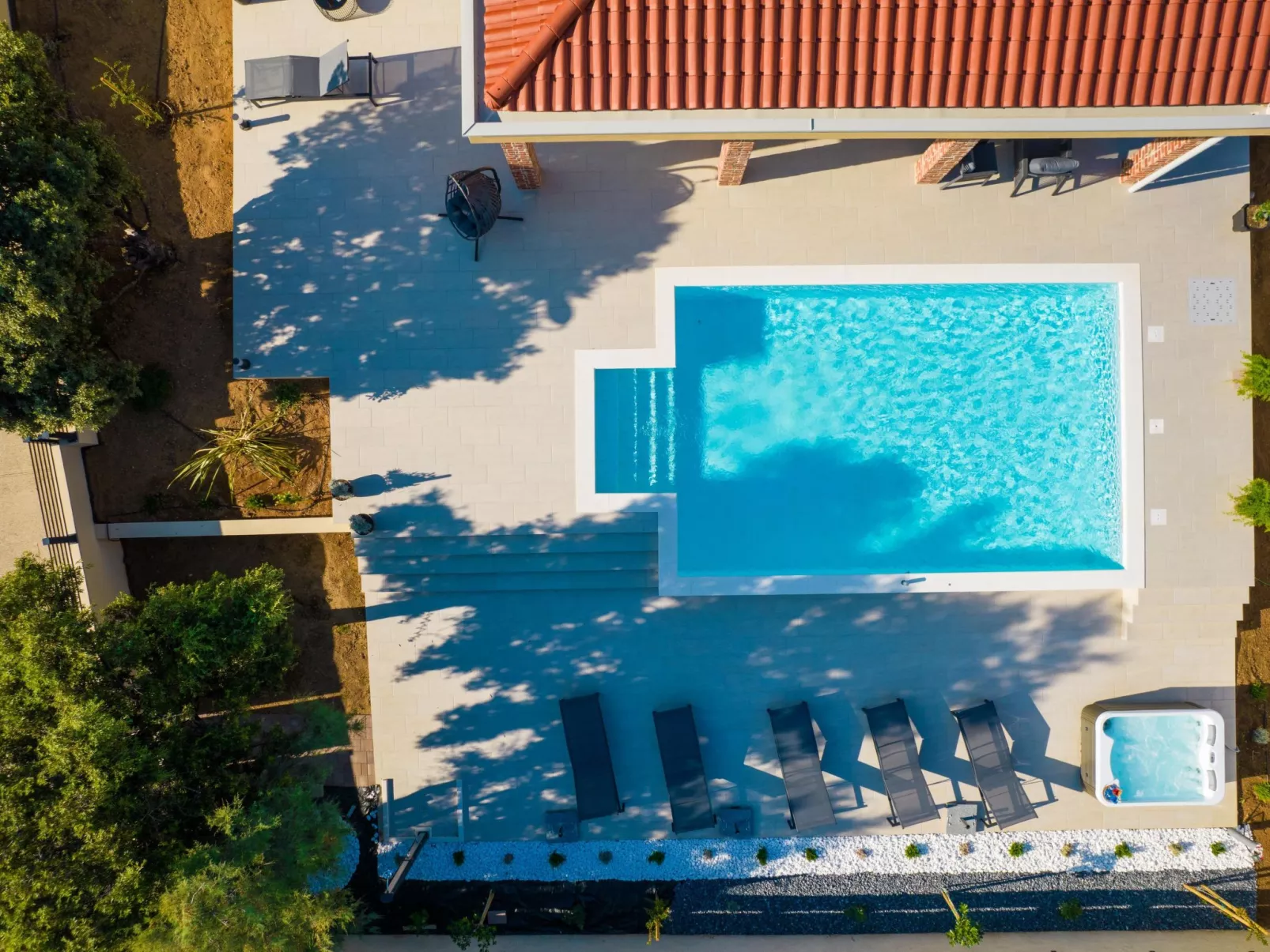 Villa "Mar" am Strand mit beheiztem Pool, Jacuzzi