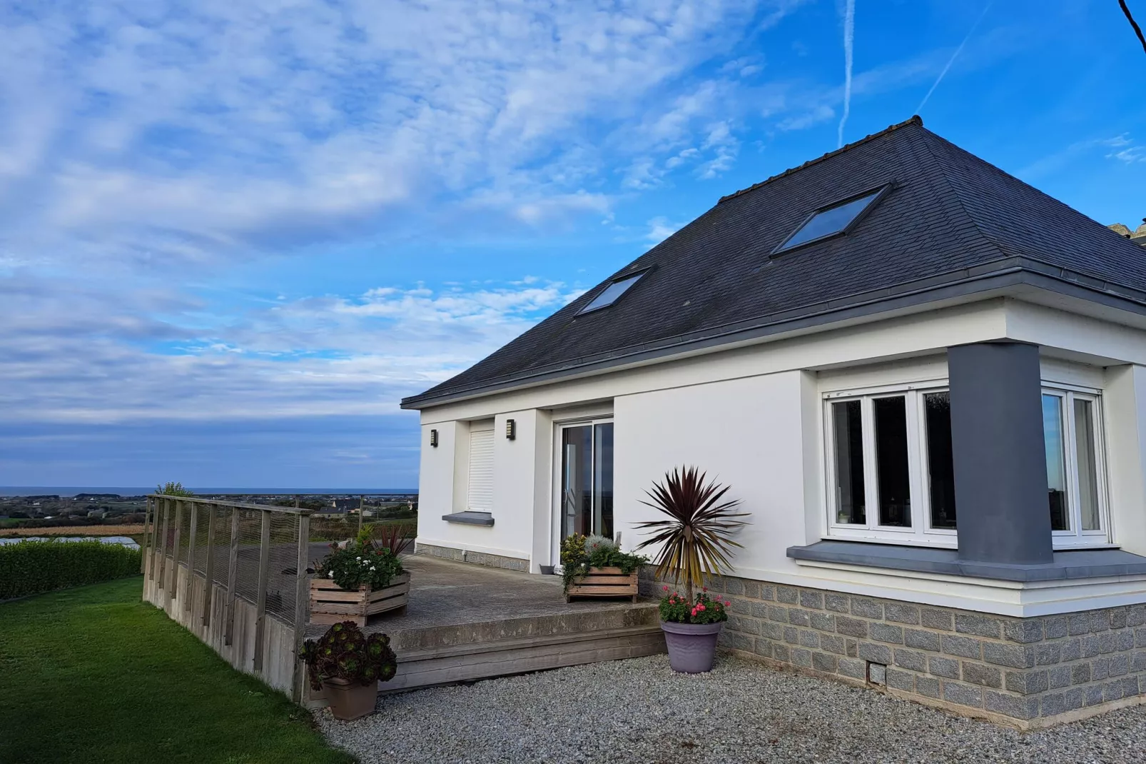 Ferienhaus mit Meerblick Cléder 10 Pers