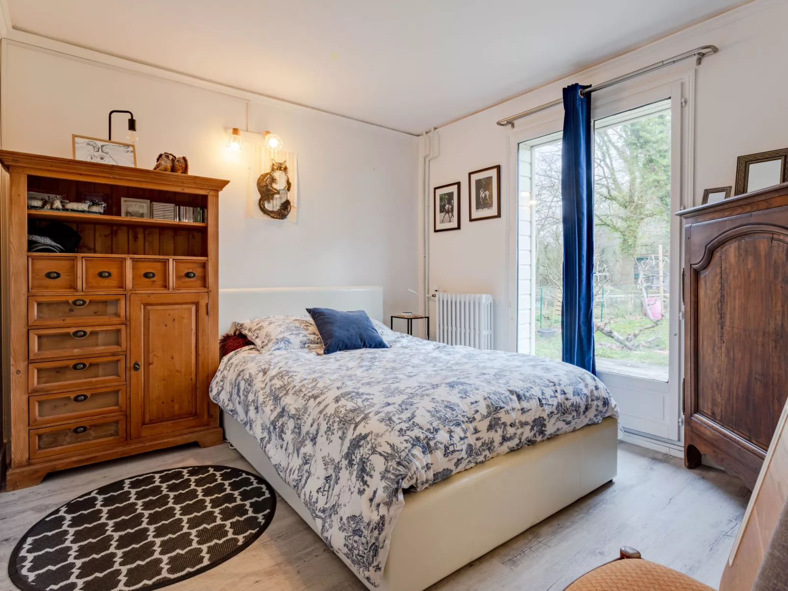 La maison du cavalier bleu