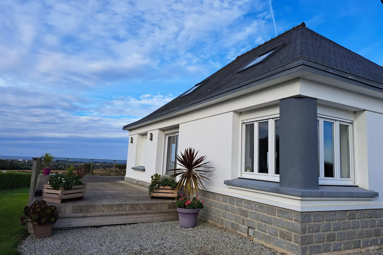 Ferienhaus mit Meerblick Cléder 4 Pers