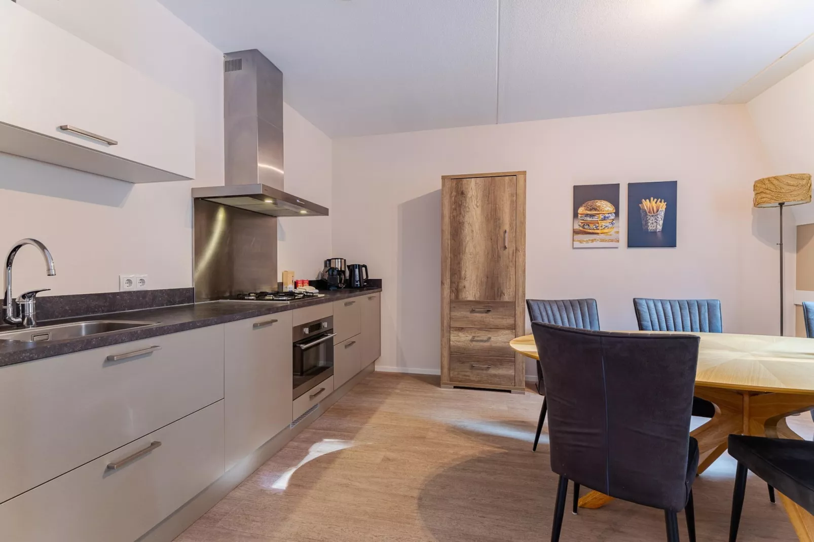 Appartement Duinhof Dishoek 13M - 6 personen de luxe-Keuken