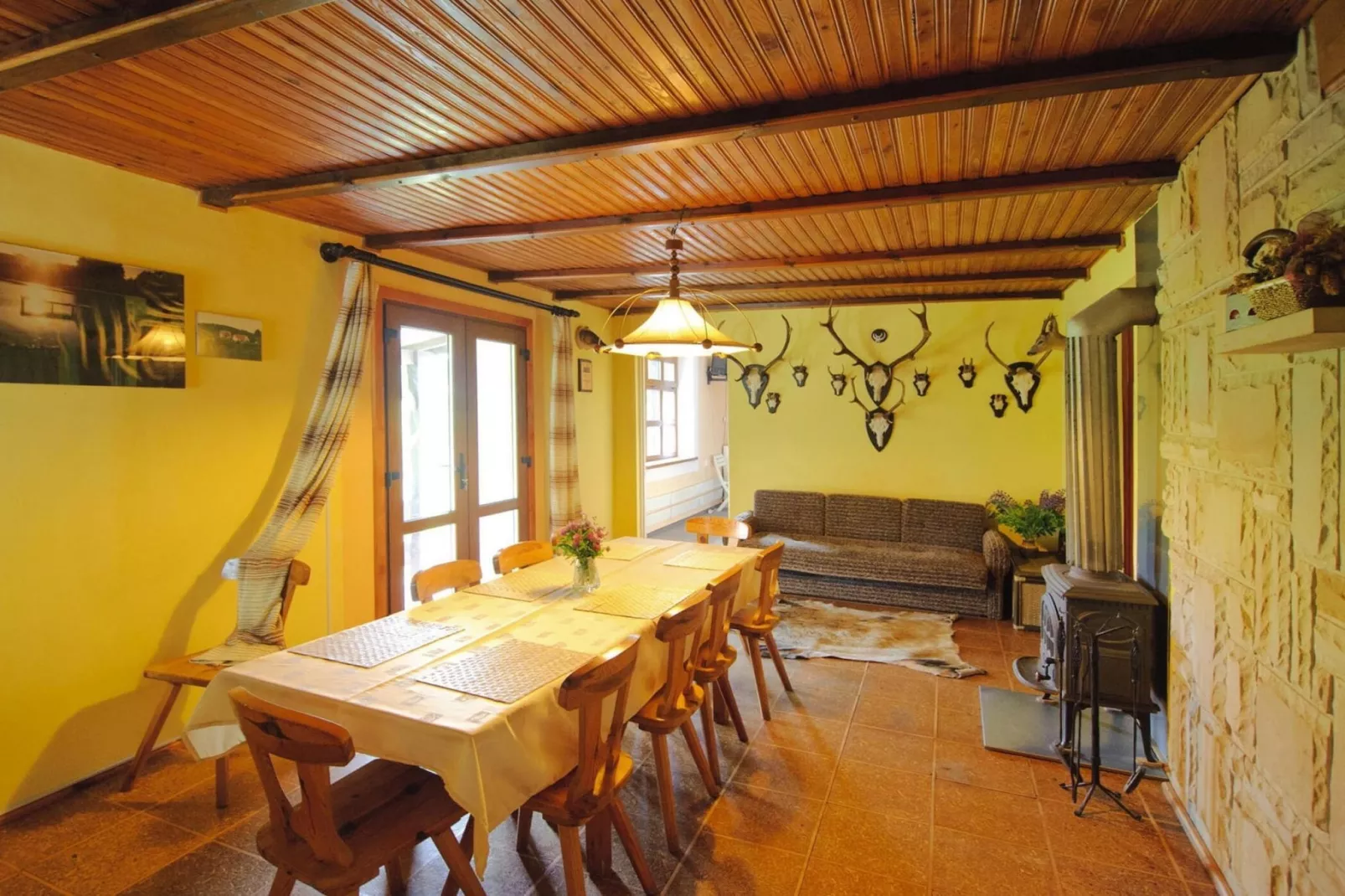 Holiday home Rekowo 120 qm-Eetkamer