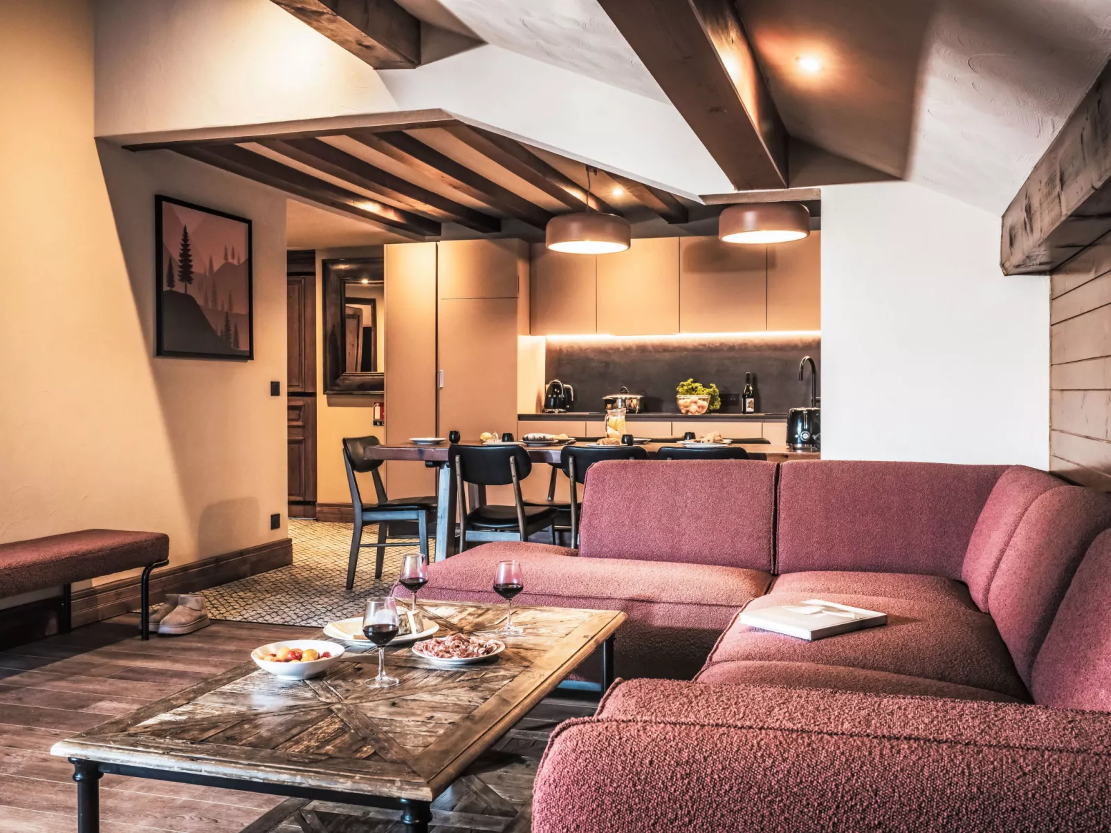 Le Hameau de la Sapinière - Binnen