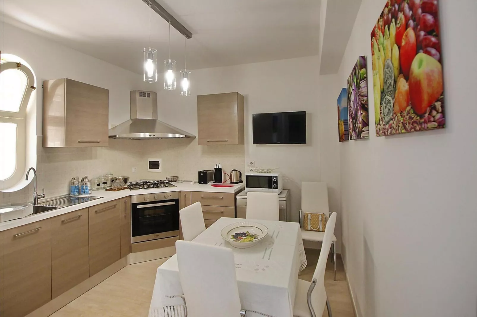 Apartments Taormina-Le Villette Aloe 2 pax-Keuken