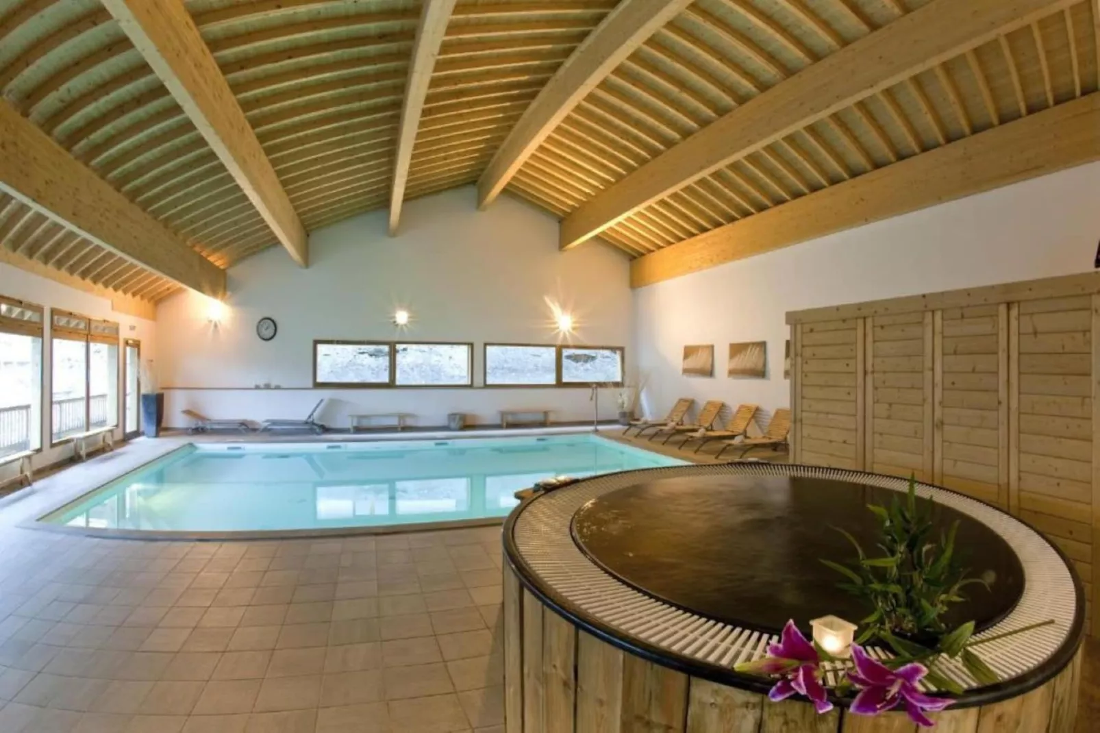 Hameau 4 502 - SPA & PISCINE appartement 6 pers - Zwembad