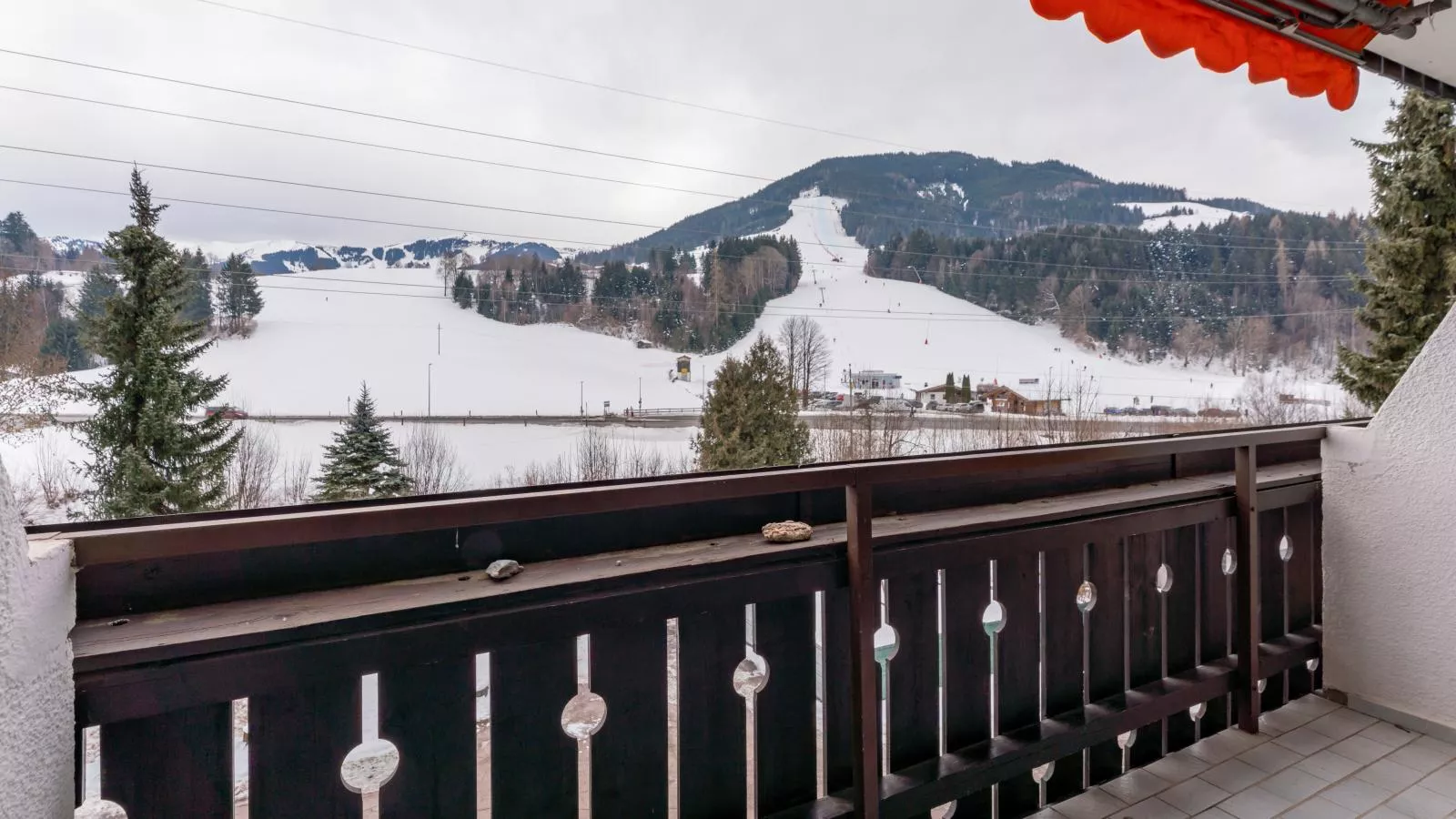 Hinterreitblick-Uitzicht winter