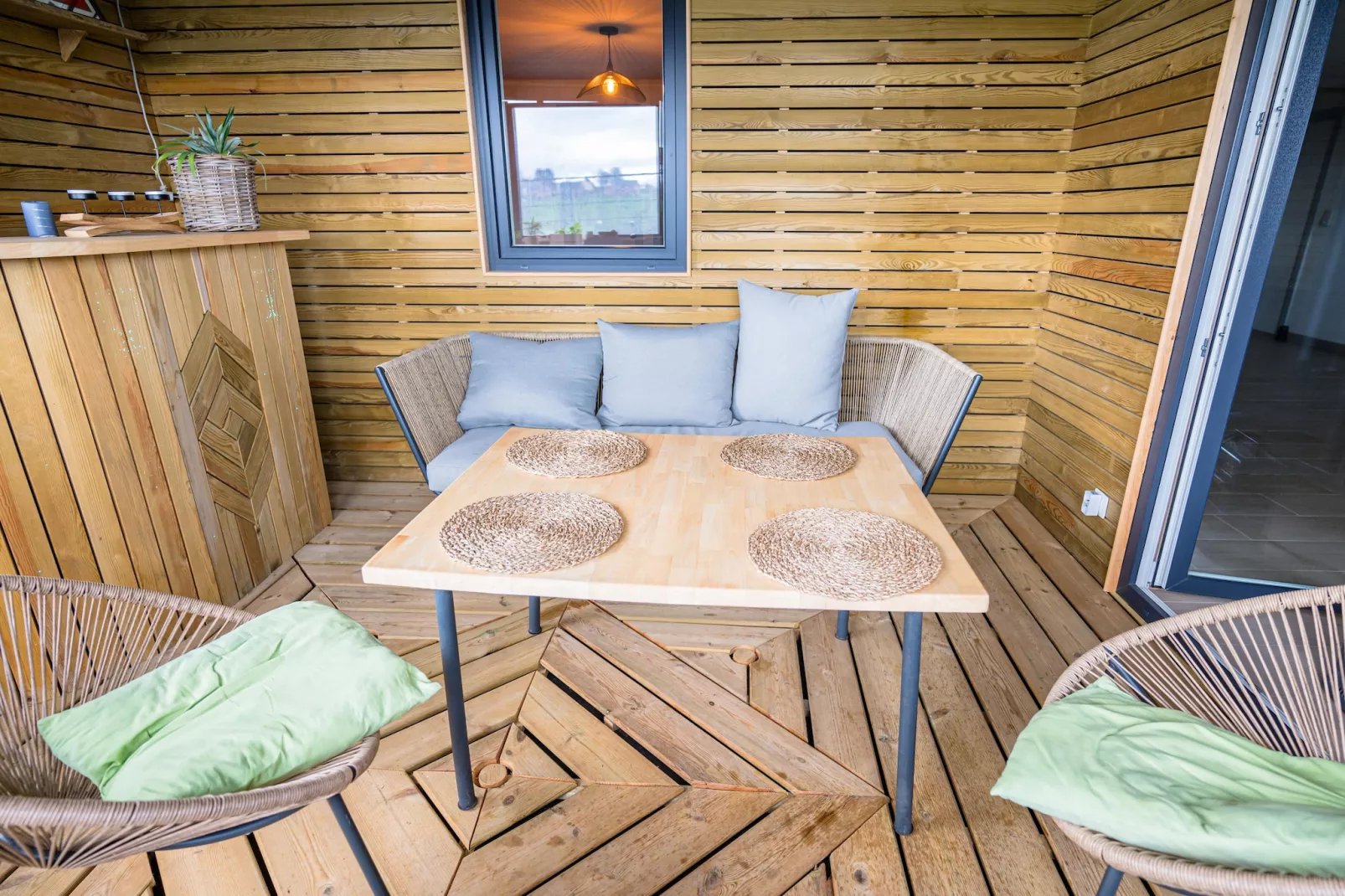 Appartement Spa Vip 2/3-Terrasbalkon