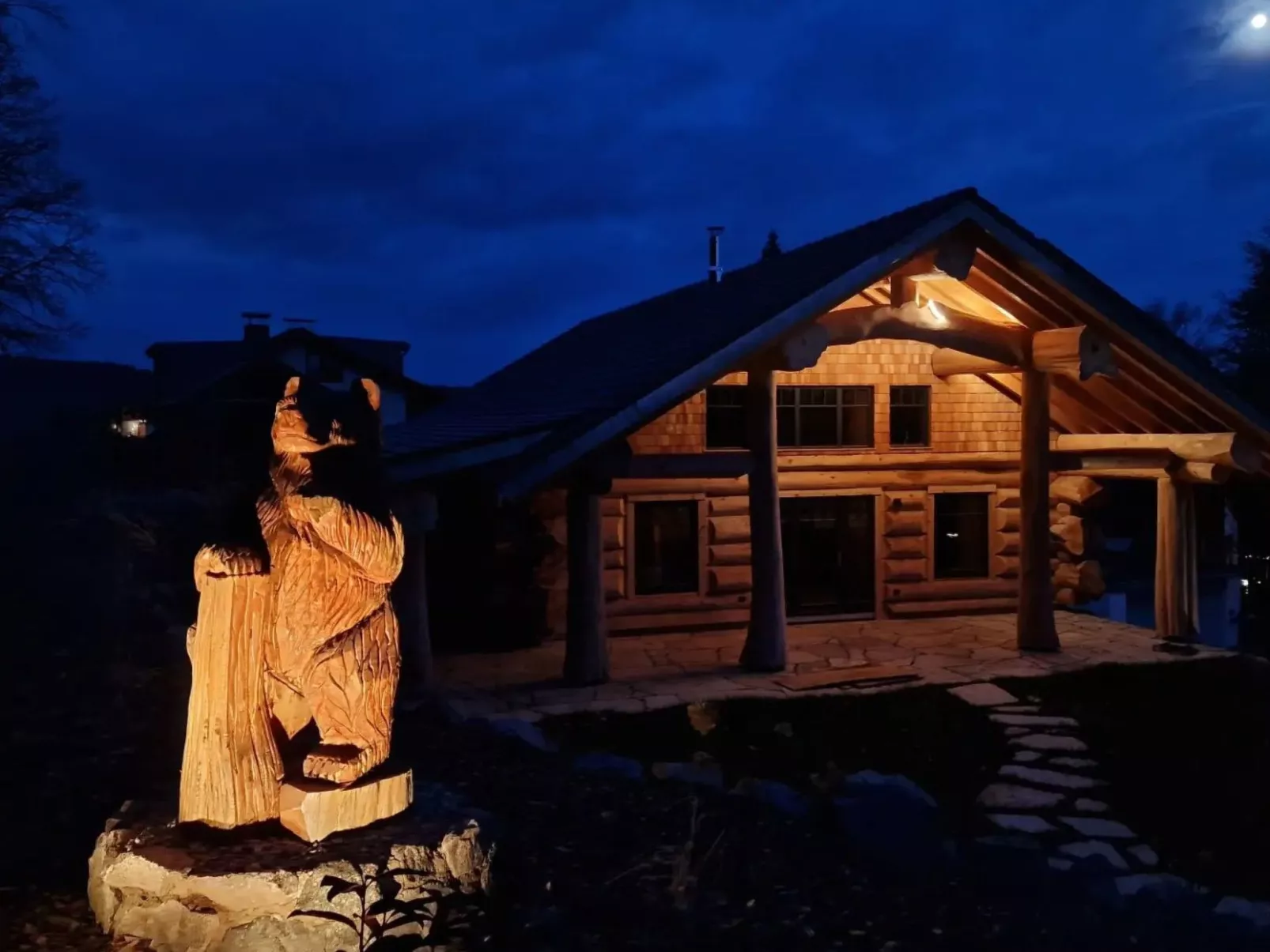 Luxus-Blockhausparadies Eveningwood im Spessart - Image-tags.info