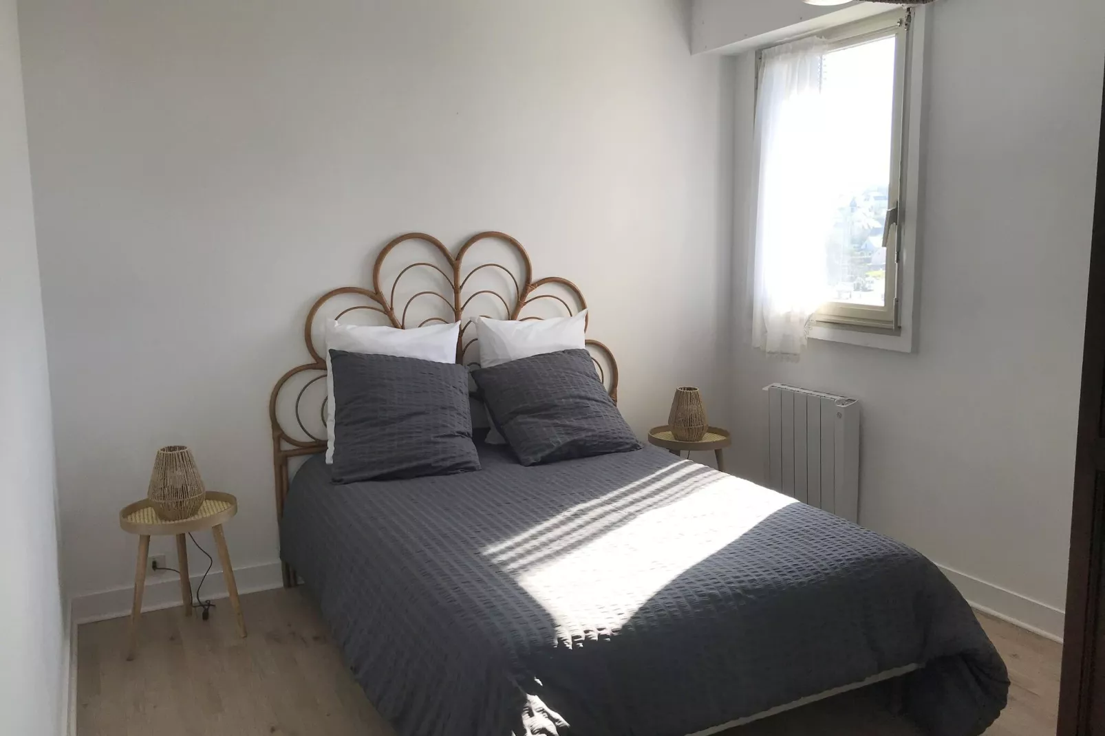 Comfortable flat in top location near the beach Audierne-Slaapkamer