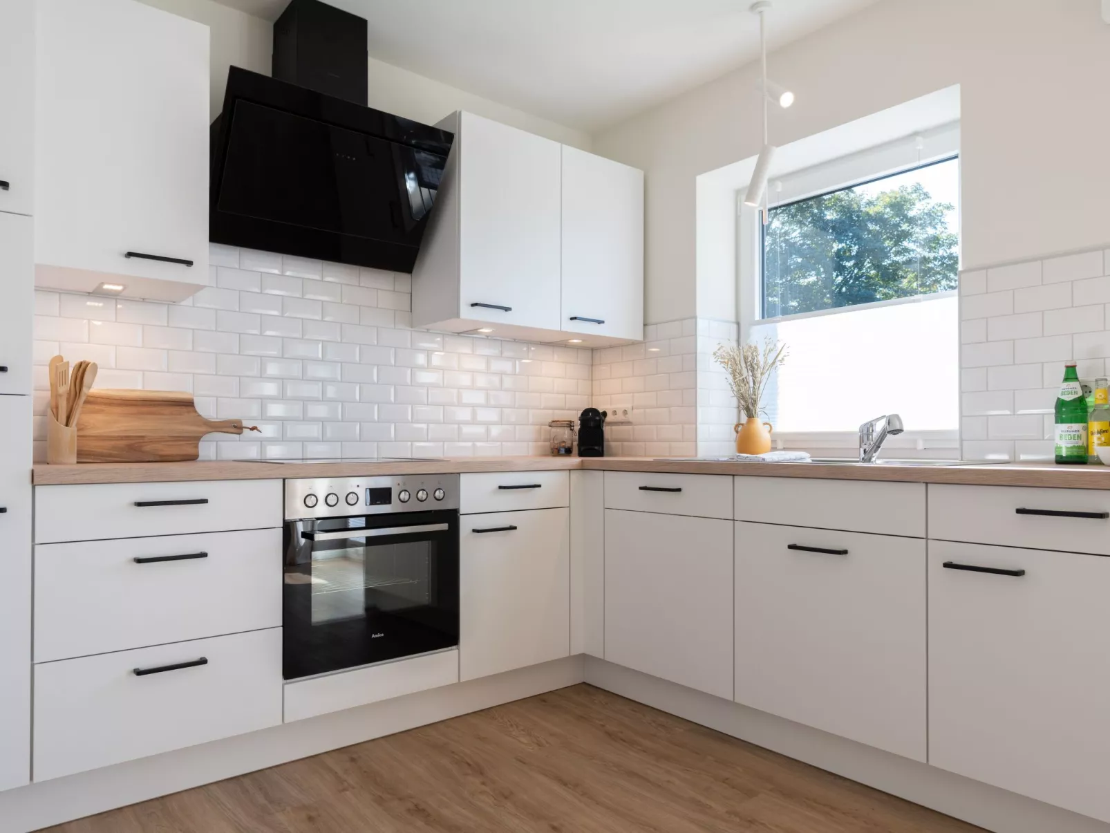 Küstenbutze - Modernes Apartment für 3 im Scandi-Style mit vollausgestatteter K