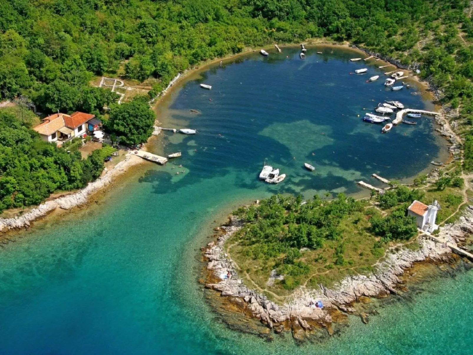 Luxuriöse Steinvilla "Mariva Tribalj" mit Pool - Image-tags.info