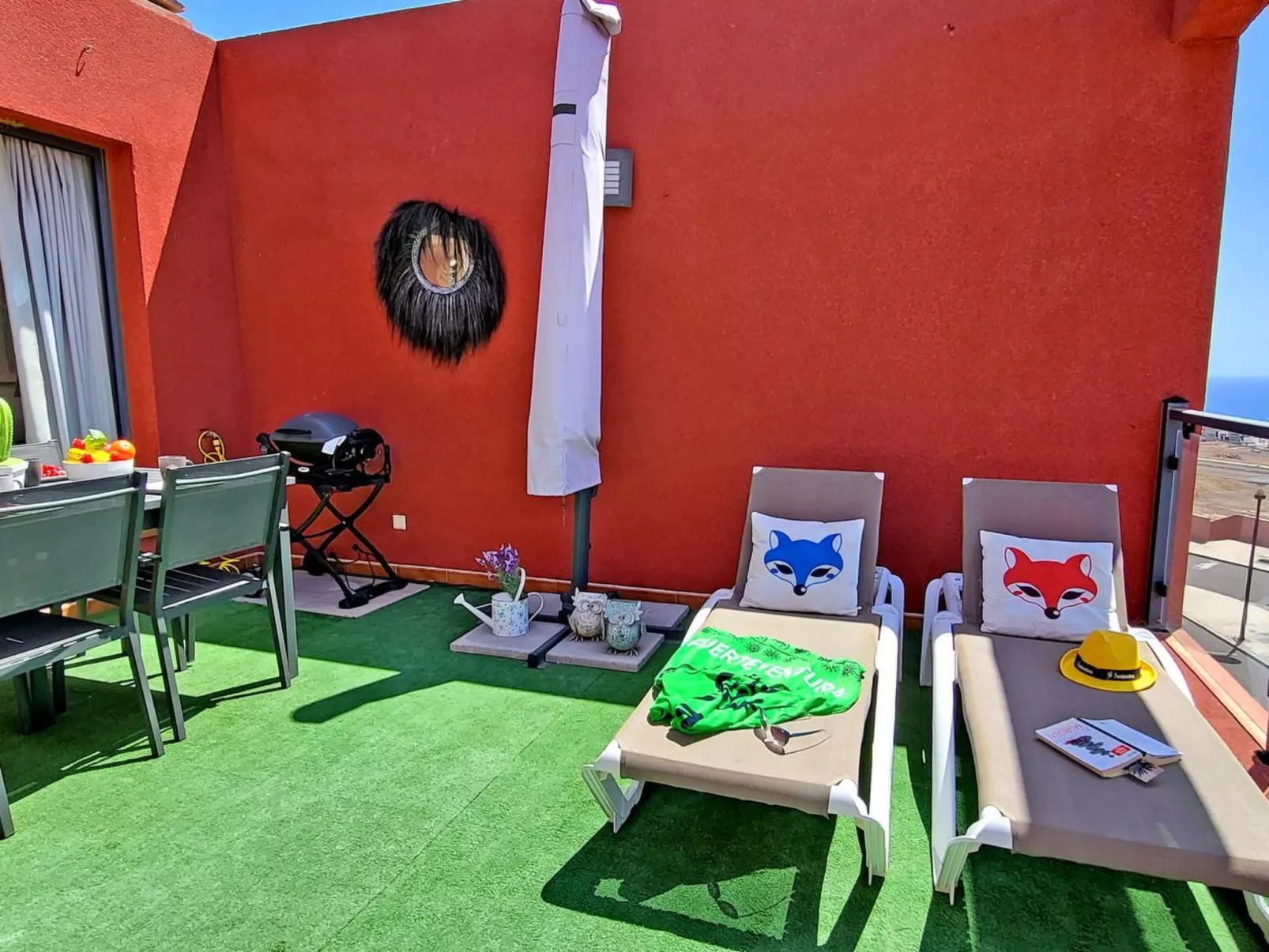 In Castillo Caleta De Fuste mit Großer Terrasse und Panoramablick - Image-tags.info