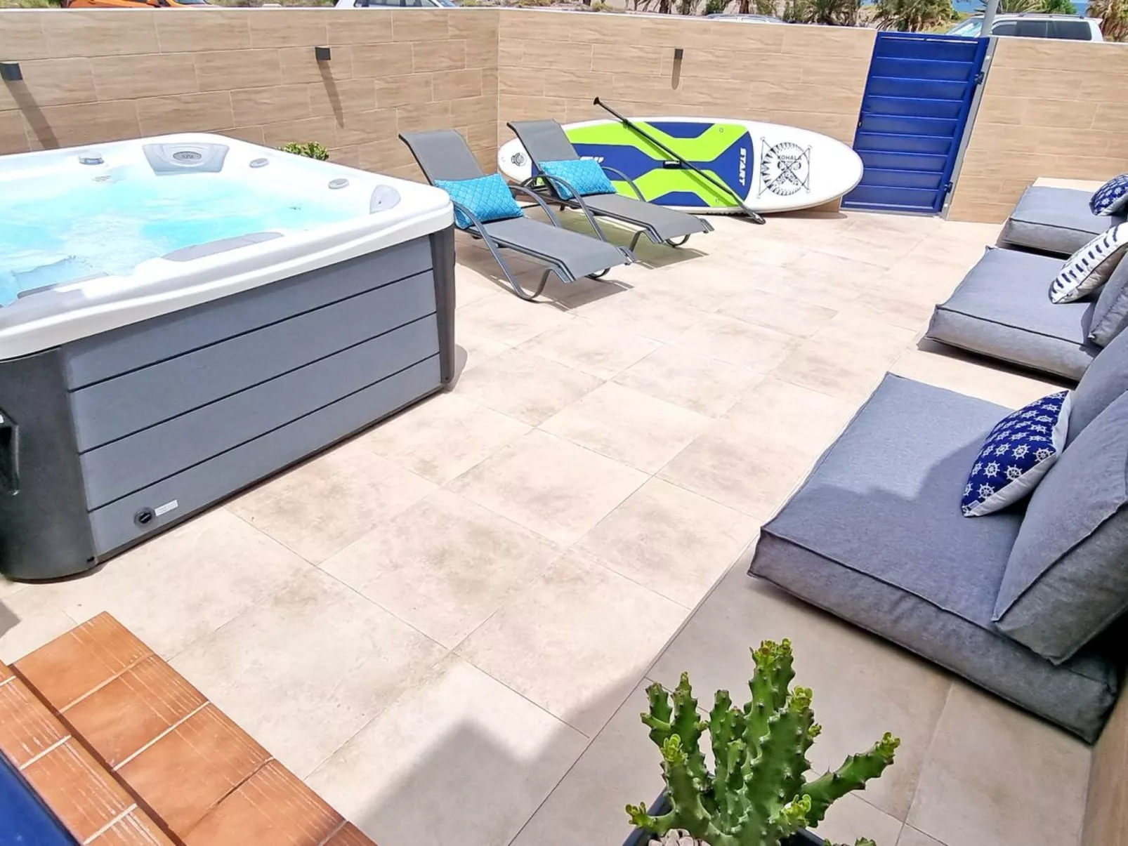 Komfortables Ferienhaus in Pájara mit Privatem Pool und Meerblick - Image-tags.info