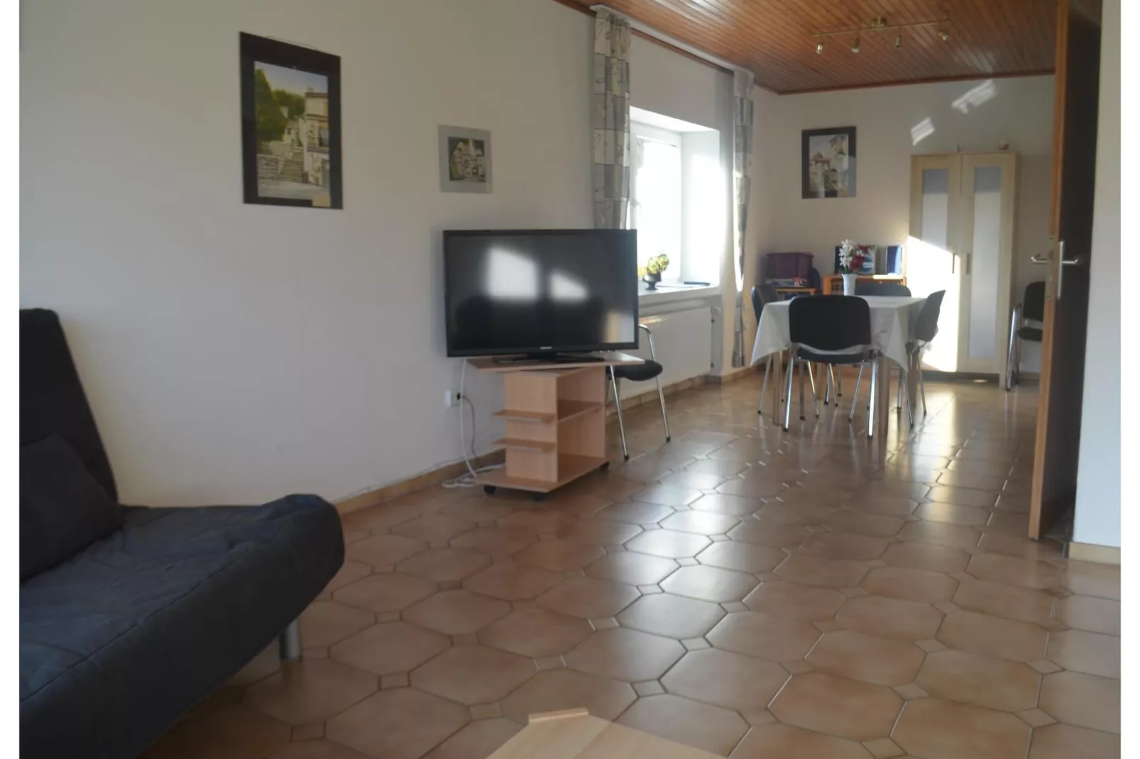 Gästehaus Kühne Fewo 1 OG-Woonkamer