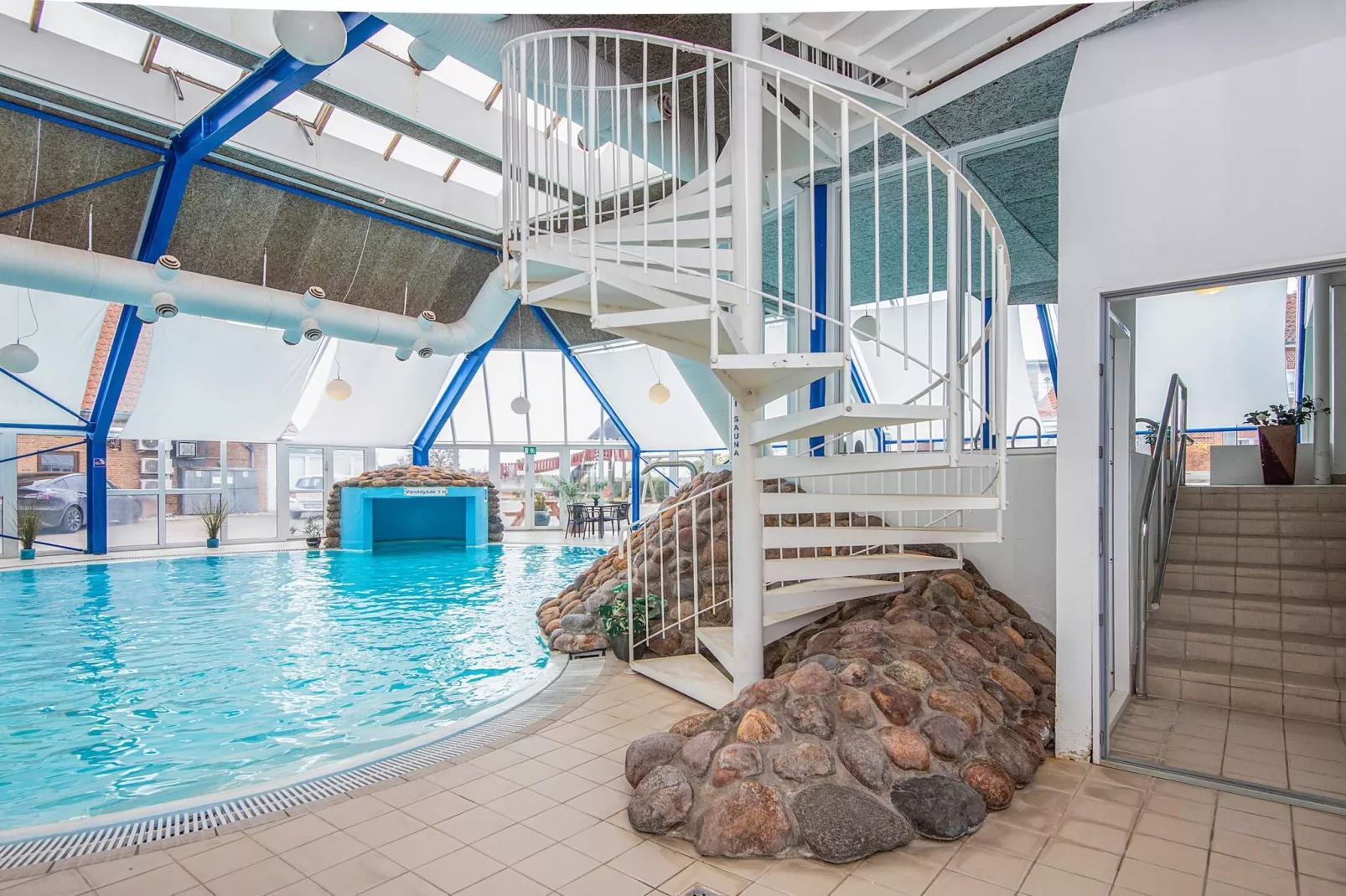 2 towerroom w/seaview-Zwembad