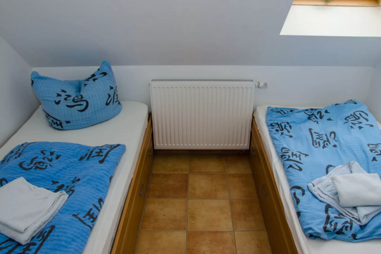 Ferienwohnung Eva mit Meerblick - strandnah - Slaapkamer