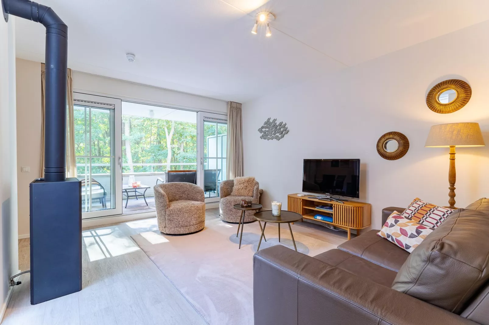 Appartement Duinhof Dishoek 13M - 6 personen de luxe-Woonkamer